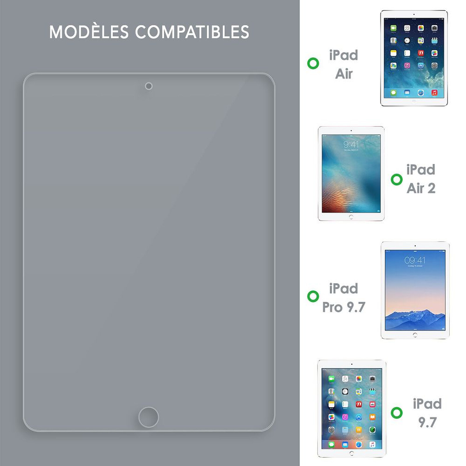 iPad Pro 9,7 pouces (A1673, A1674)