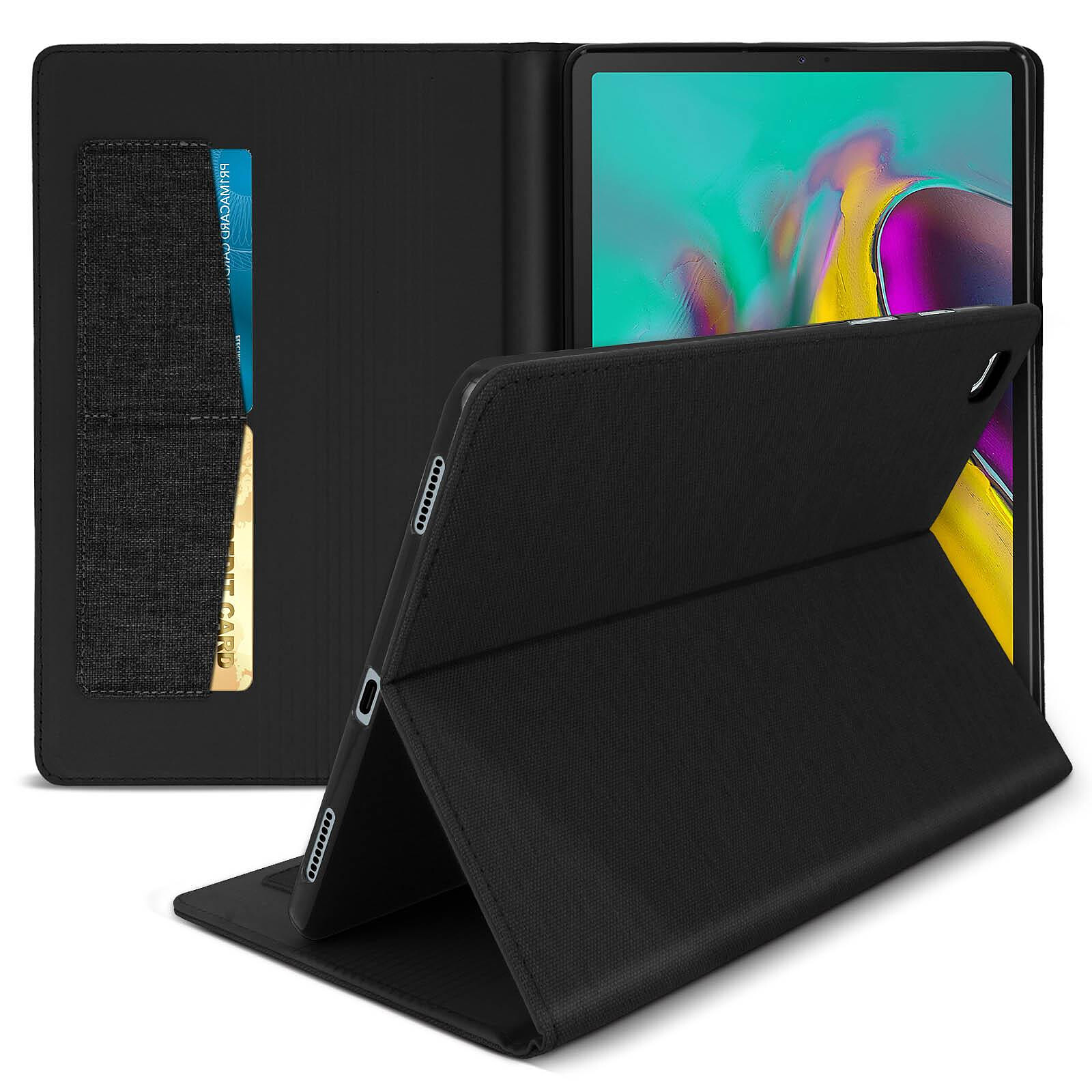 Avizar Housse Pour Samsung Galaxy Tab S5e Portefeuille Fonction Support Fin  Noir - Etui tablette - LDLC