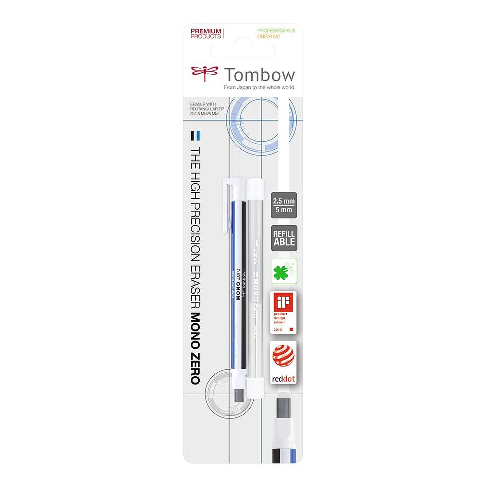 Stylo gomme blanche avec recharge Maped