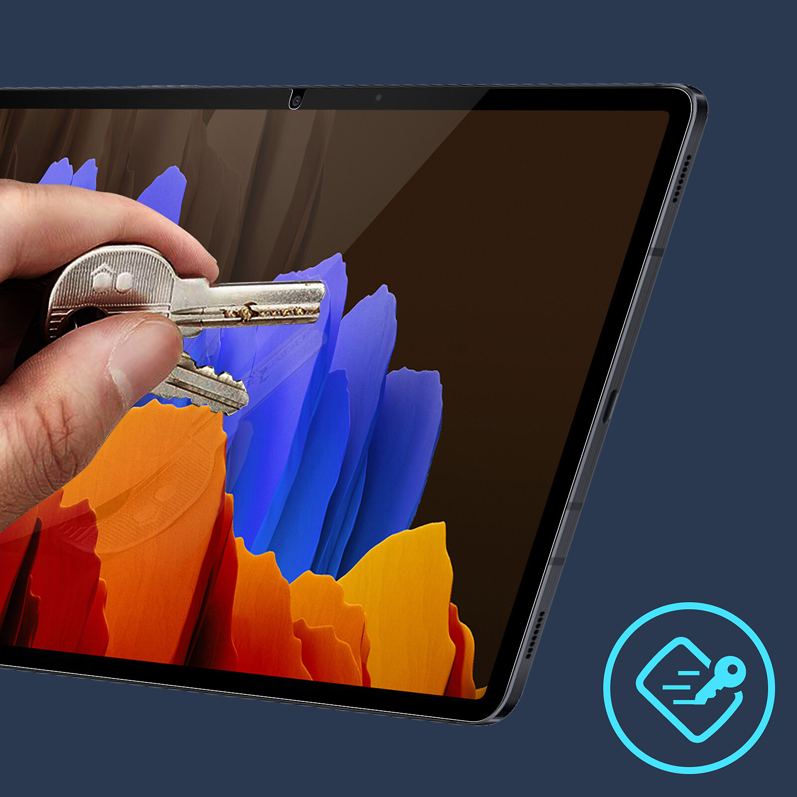 Protège écran AVIZAR Verre Trempé Samsung Galaxy Tab A9 Plus
