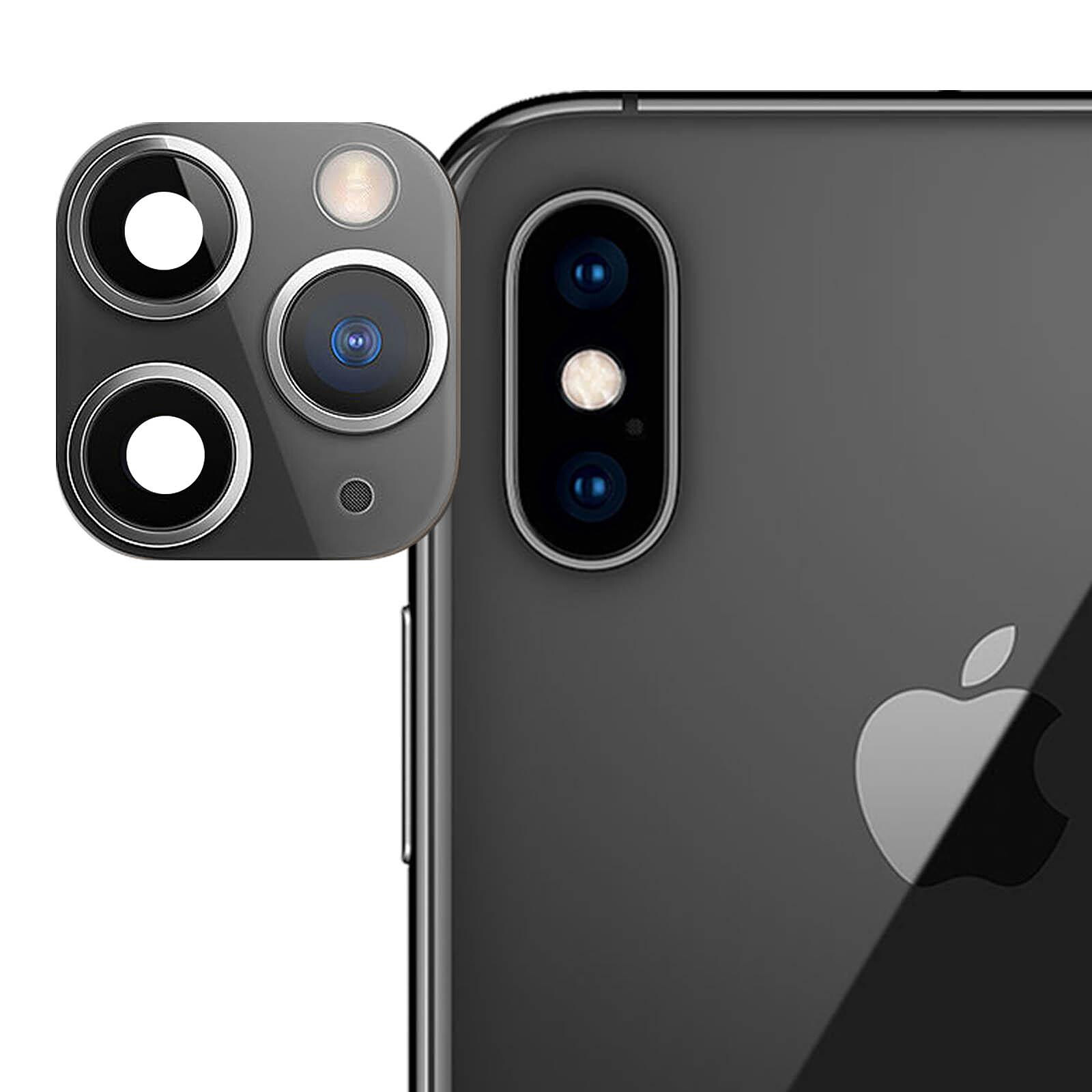 Avizar Faux Appareil Photo pour iPhone 11 Pro Autocollant Protège Caméra en  Verre Doré - Protection écran - LDLC