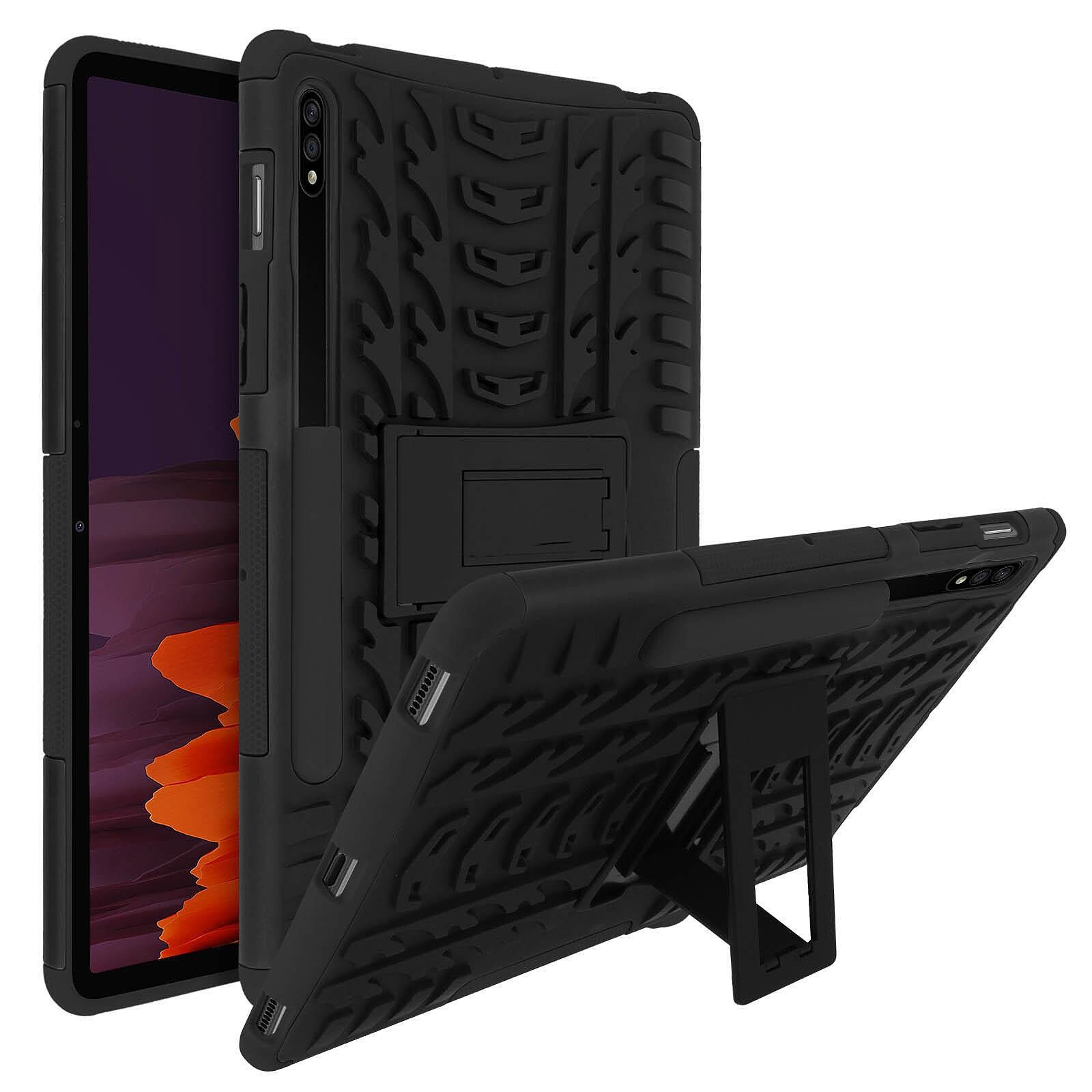 Avizar Coque pour iPad Mini 2021 Hybride Antichoc Poignée Rotative Support  Béquille Noir - Etui tablette - LDLC