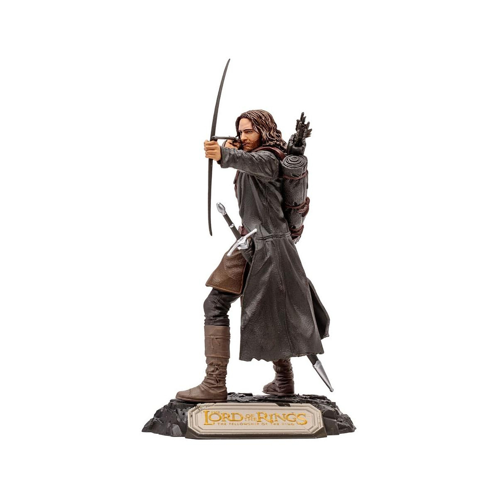 Le Seigneur des Anneaux - Figurine Movie Maniacs Aragorn 15 cm - Figurines  - LDLC
