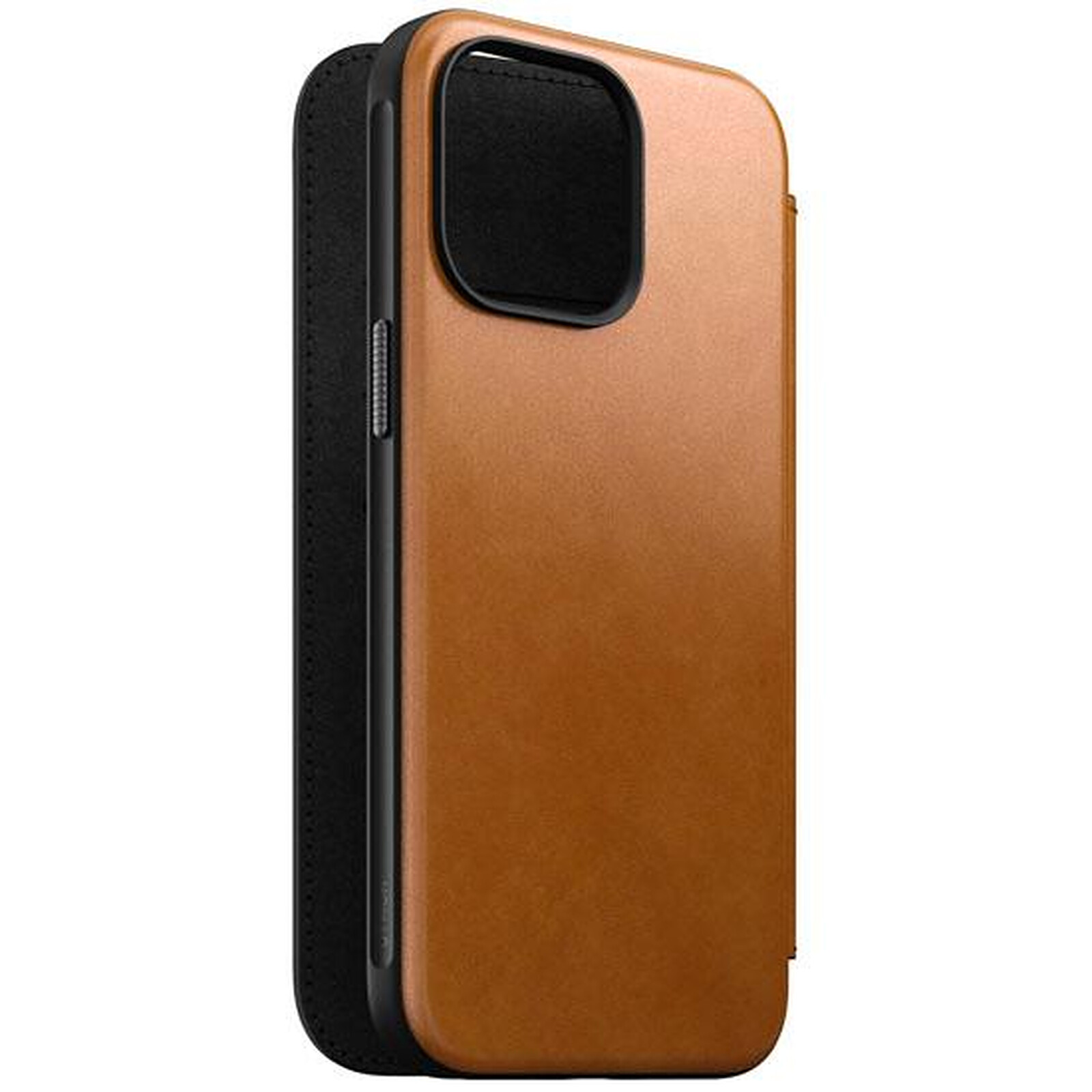 Coque iPhone APPLE Coque cuir MagSafe iPhone 12/12Pro - Brown Pas Cher 