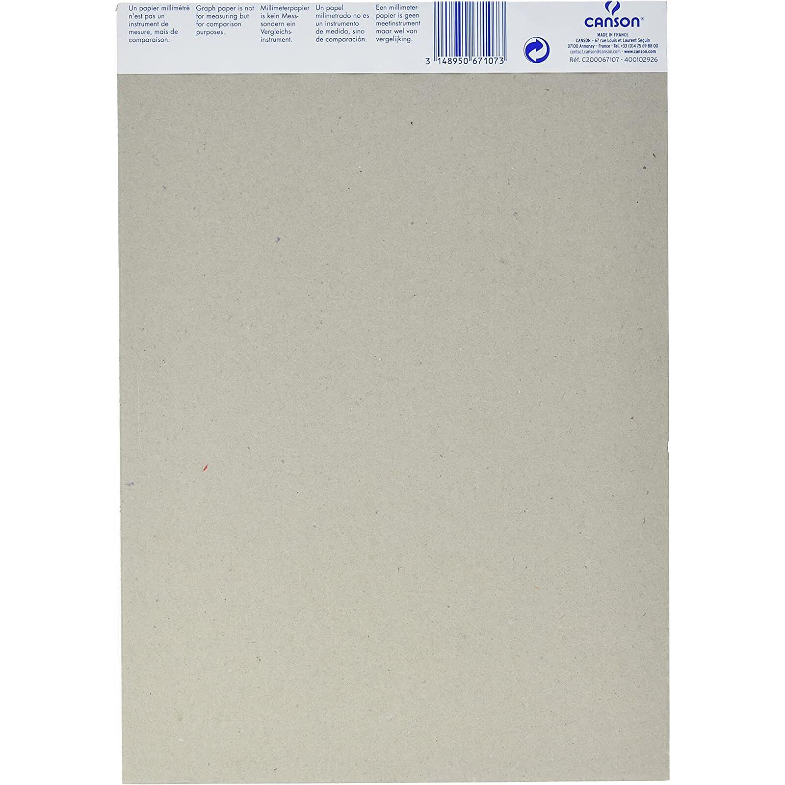 Canson Bloc papier calque 50 feuilles A4 90g - Papier spécifique - LDLC