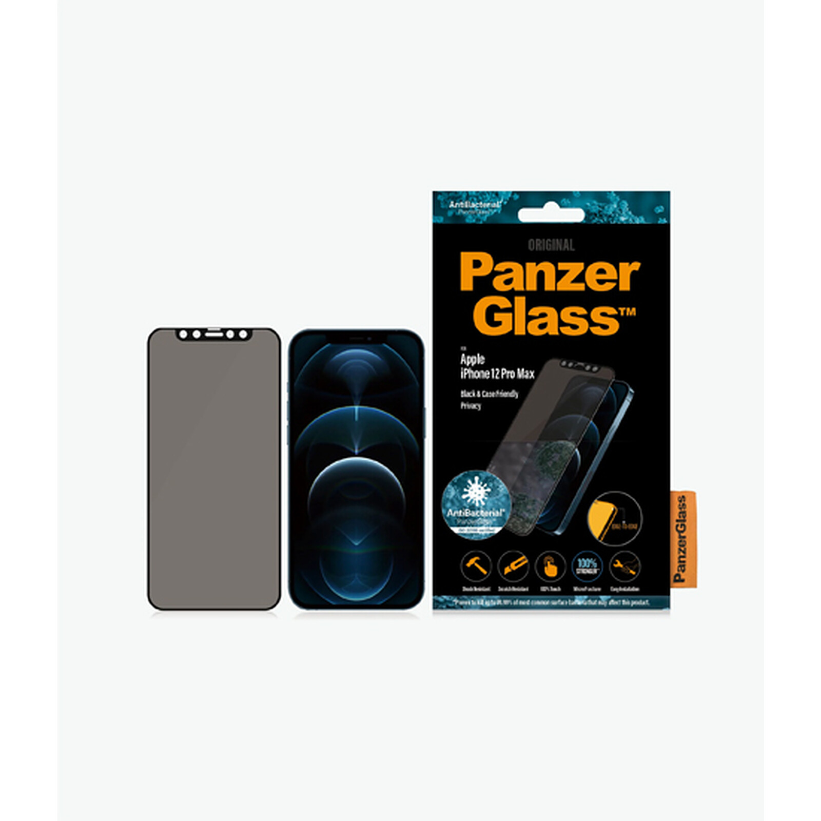 Vitre de confidentialité pour iPhone 13 & 13 Pro - PanzerGlass - Verre  trempé & Film - PANZERGLASS