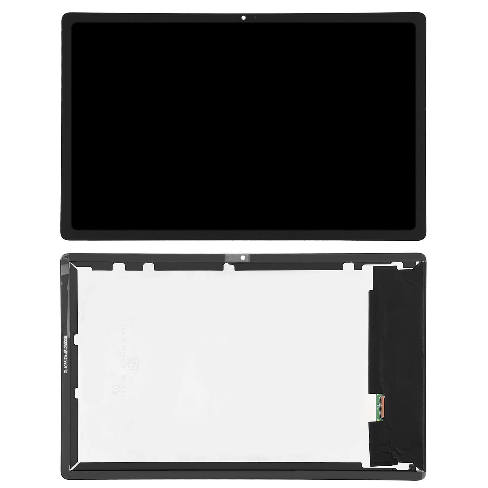 Ecran LCD vitre tactile noir Galaxy Tab A 2019
