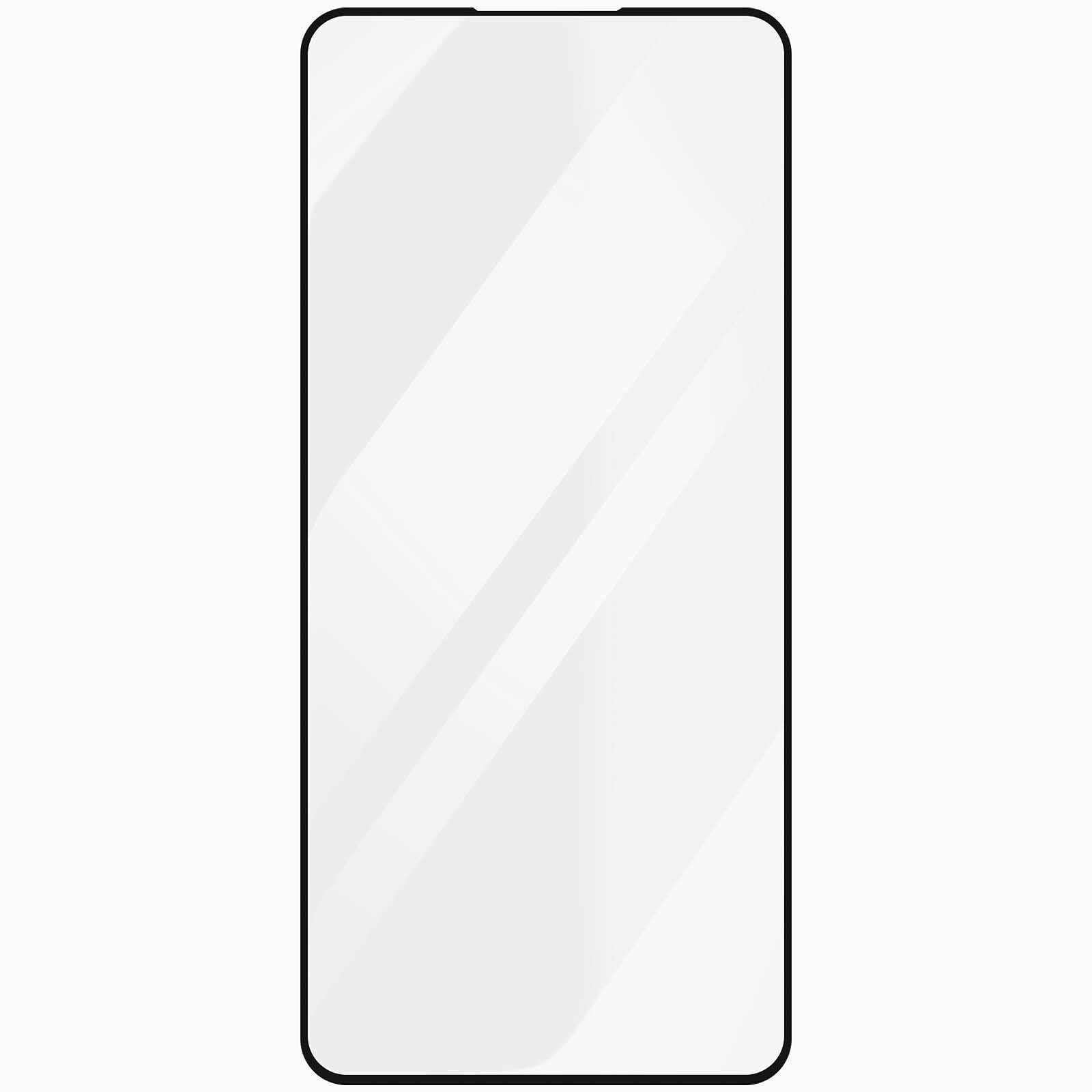 Protection d'écran en verre trempé Bord à Bord Incurvé pour Apple iPhone XR/11,  Black