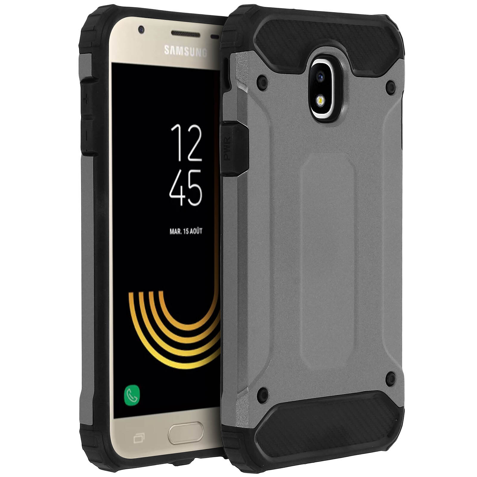 Avizar Coque Gris Pour Samsung Galaxy J3 17 Coque Telephone Avizar Sur Ldlc Com