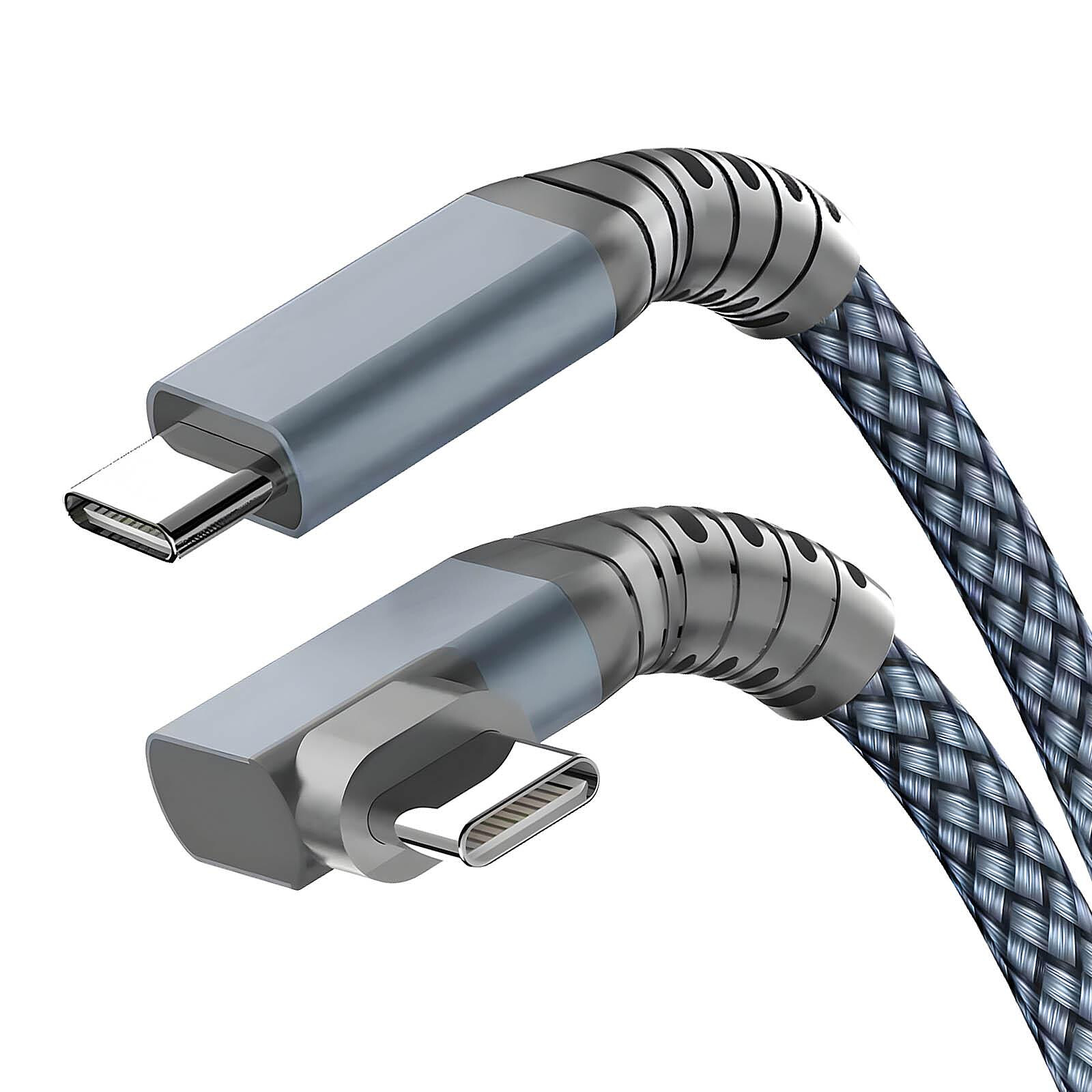 Avizar Câble USB-C 3 en 1 Charge 100W Résolution 4K Transfert