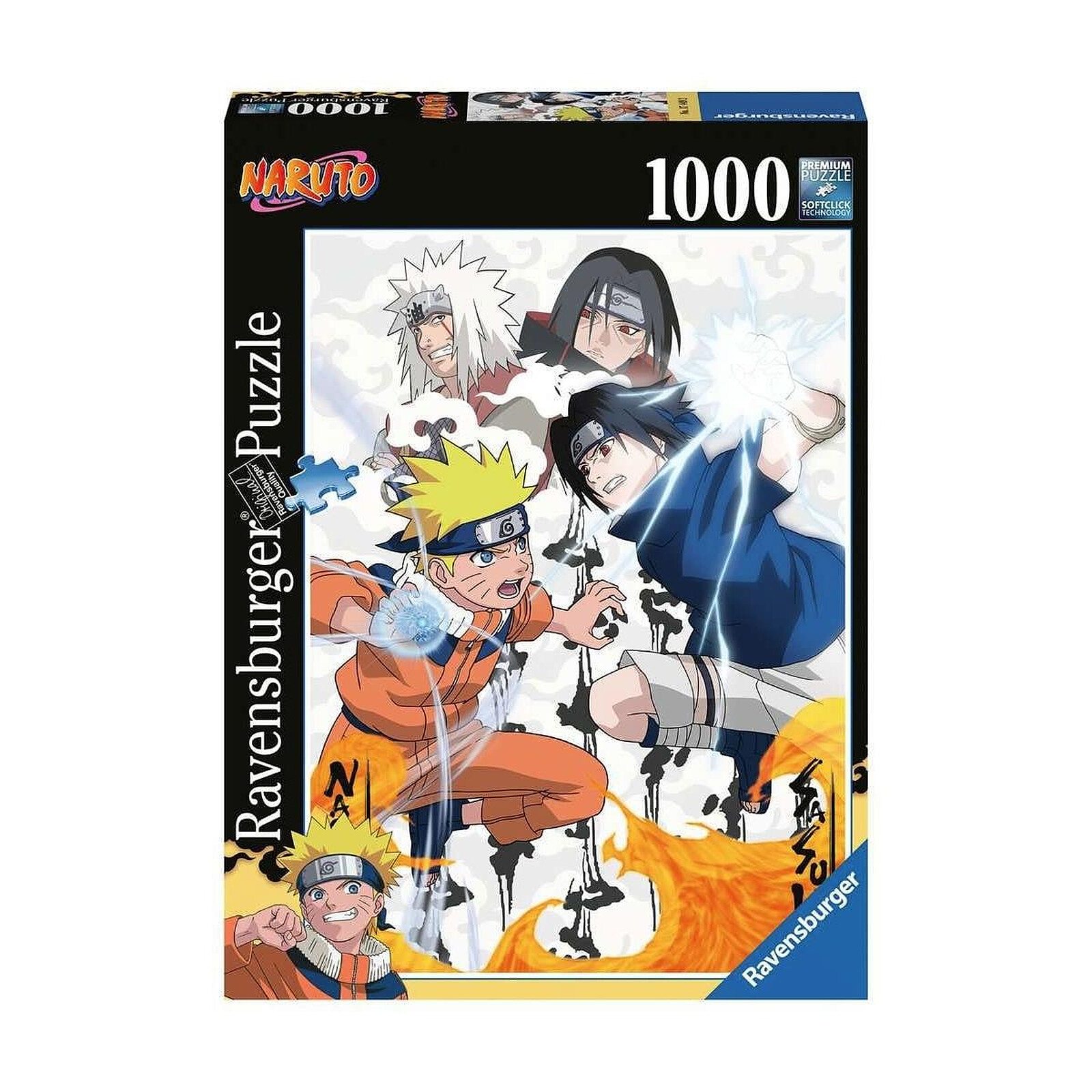 Naruto - Puzzle Naruto vs. Sasuke (1000 pièces) - Puzzle - LDLC