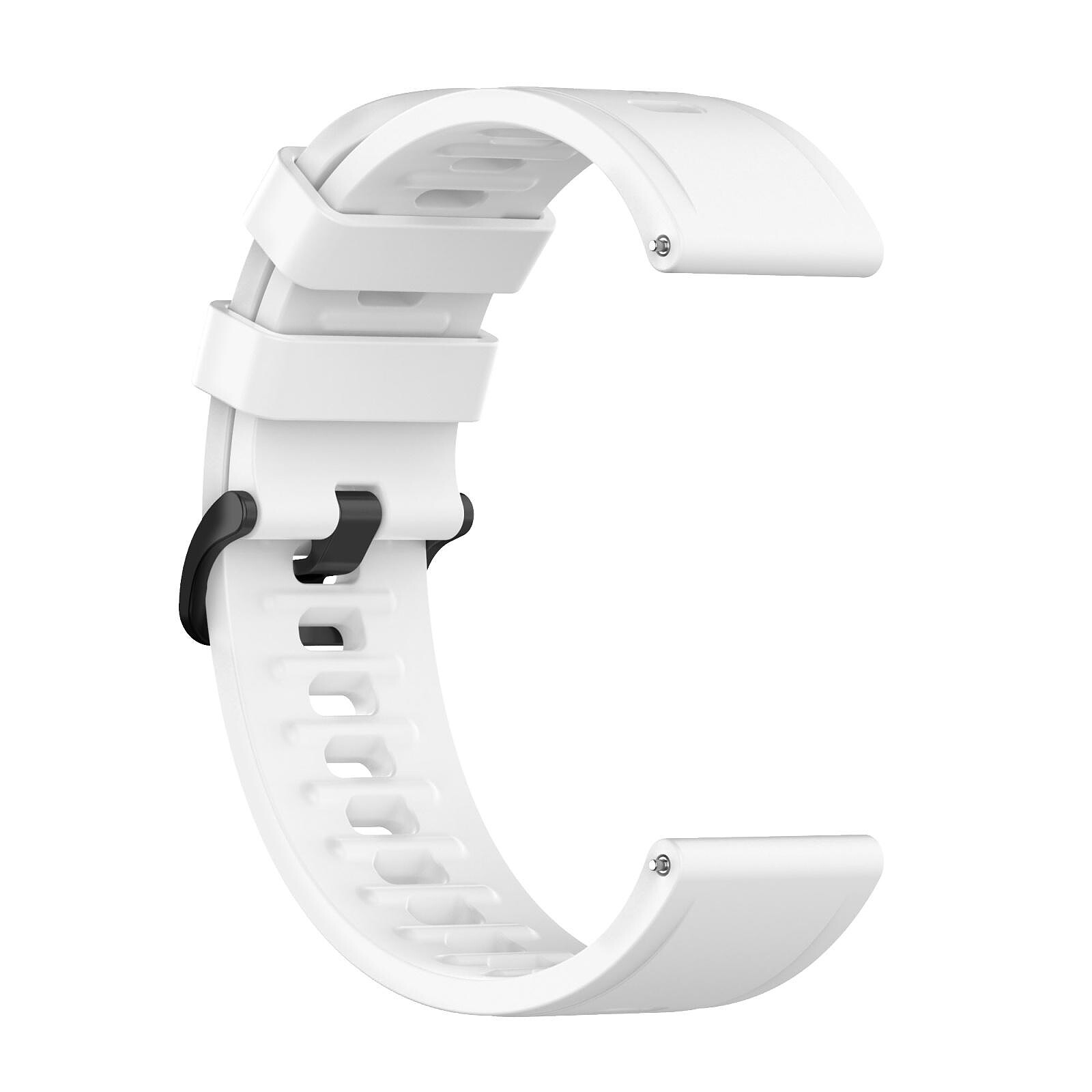 Bracelet de montre en silicone blanc pour Garmin Forerunner 45