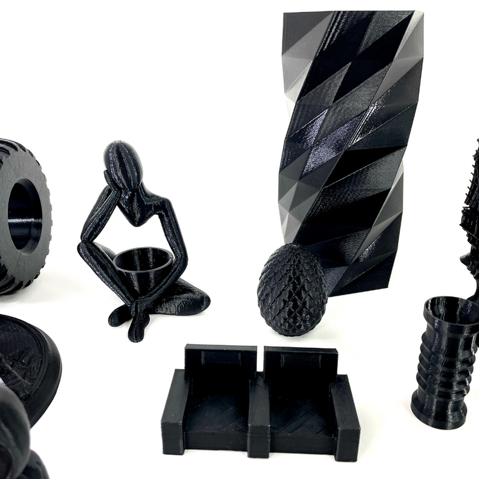XYZprinting Fibre de Carbone (600 g) - Noir - Filament 3D - LDLC