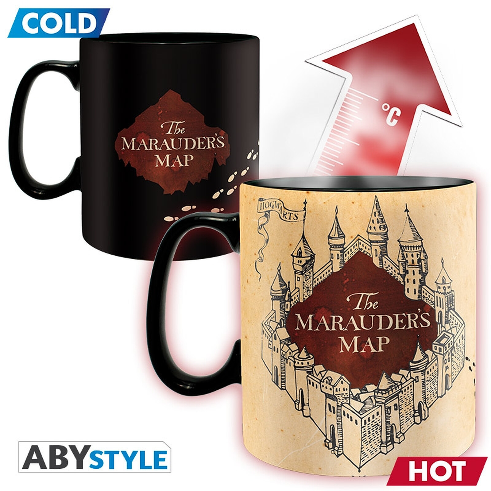 Harry Potter - Mug Thermoréactif Maraudeur 460 ml - Mugs - LDLC