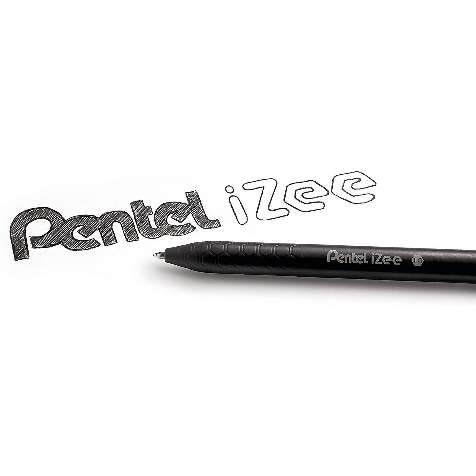 Pochette 6 stylos bille encre gel Pentel