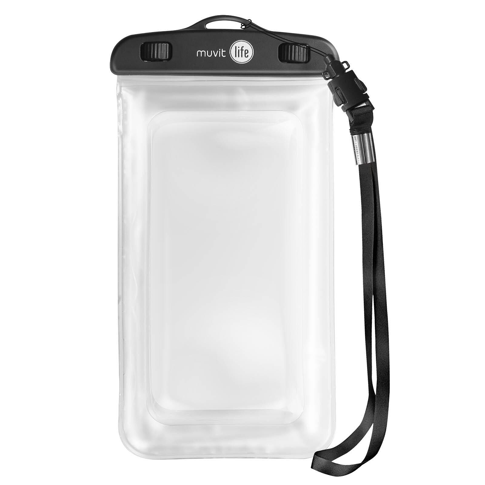 Muvit Pochette Transparente et Waterproof IPX8 Tactile pour Smartphone,  Muvit - Coque téléphone - LDLC