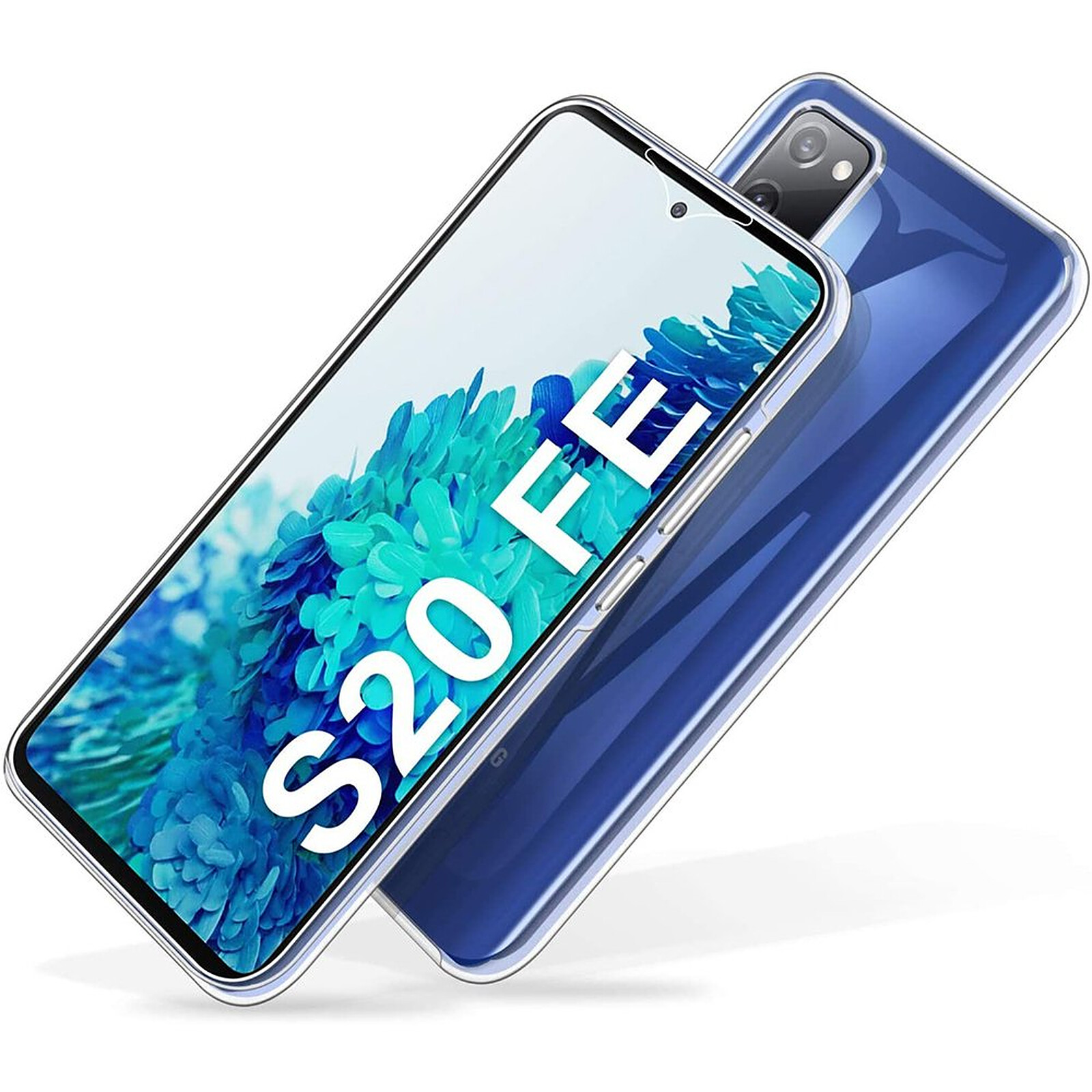 Evetane Coque Samsung Galaxy S20 FE Silicone liquide Rose + 2 Vitres en  Verre trempé Protection écran Antichocs - Coque téléphone - LDLC
