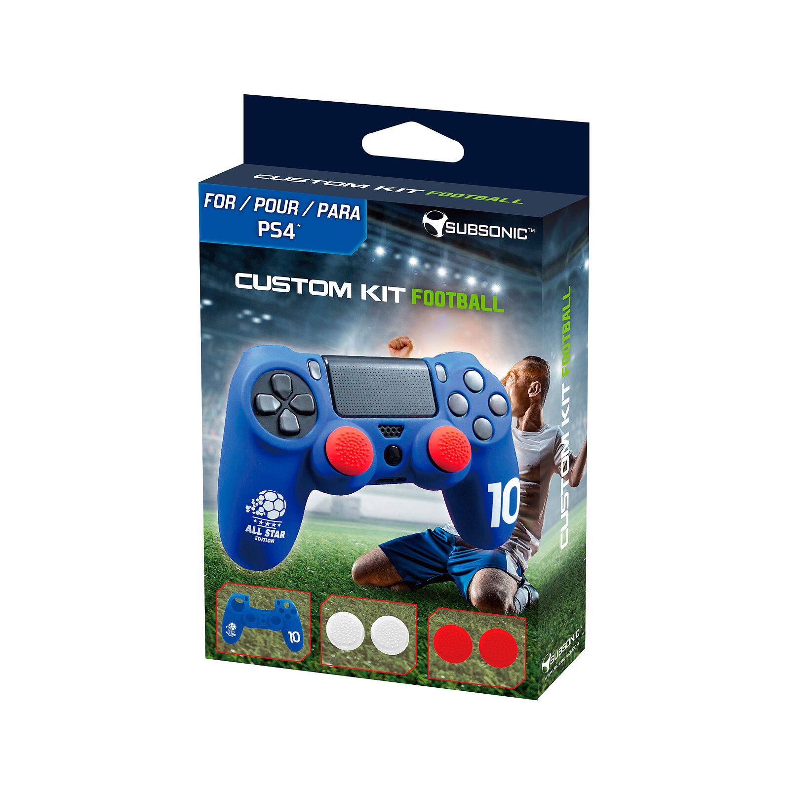 Subsonic Kit de customisation pour manette PS4 - Accessoires PS4 - LDLC