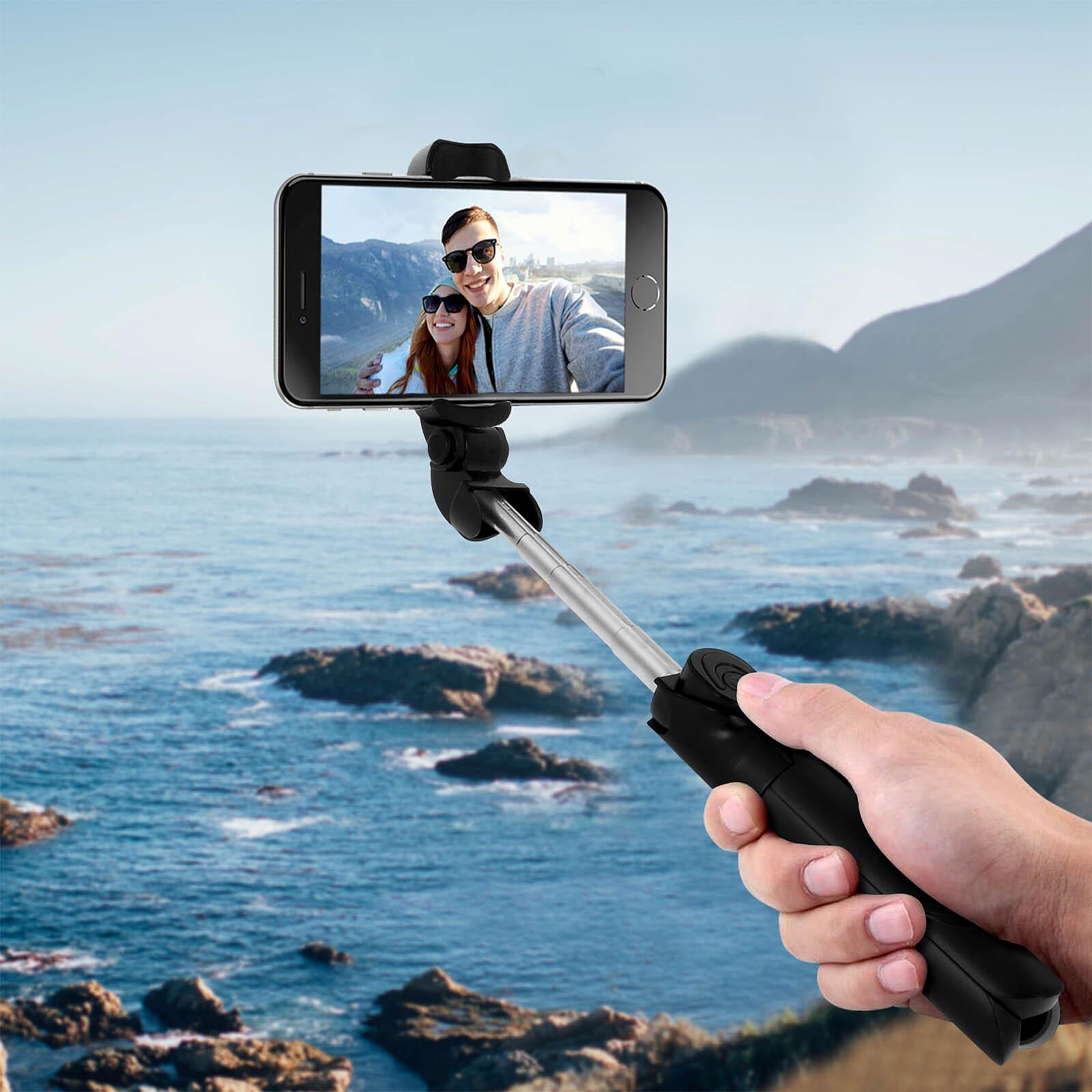 Perche verte télescopique pour Selfie Smartphone iPhone