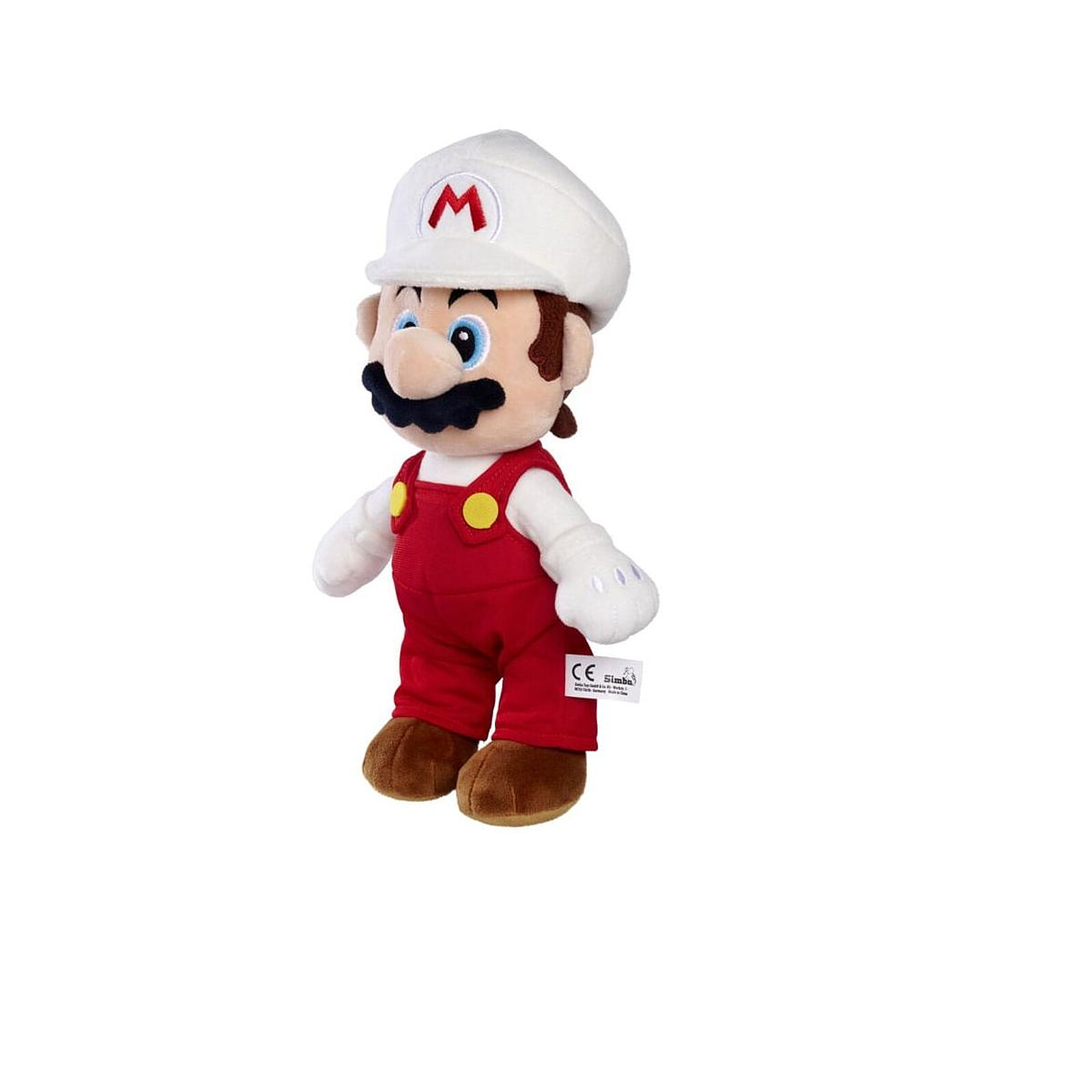 Super Mario - Peluche Fire Mario 30 cm - Peluches - LDLC