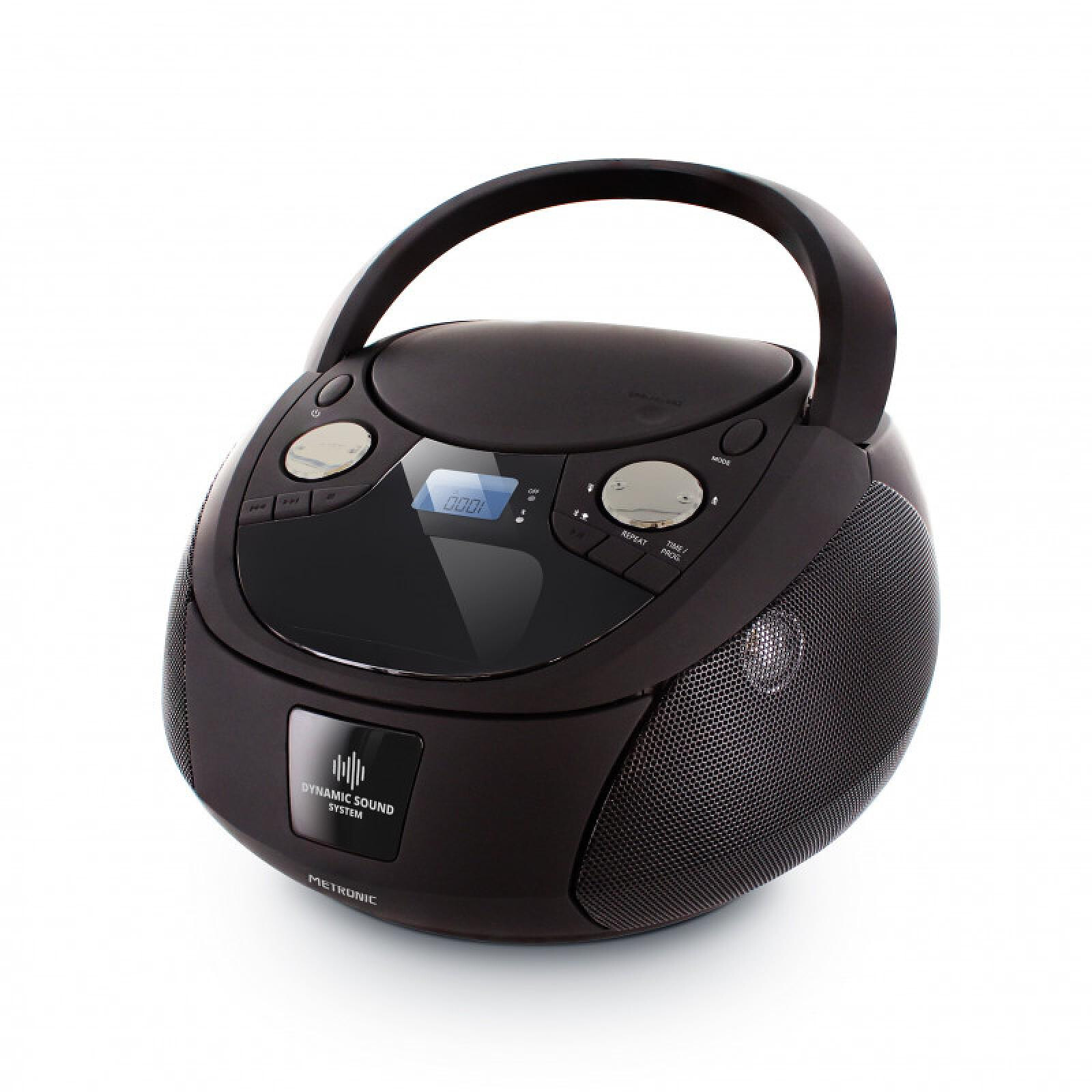 Metronic 477408 - Lecteur CD MP3 enfant avec port USB - rose clair