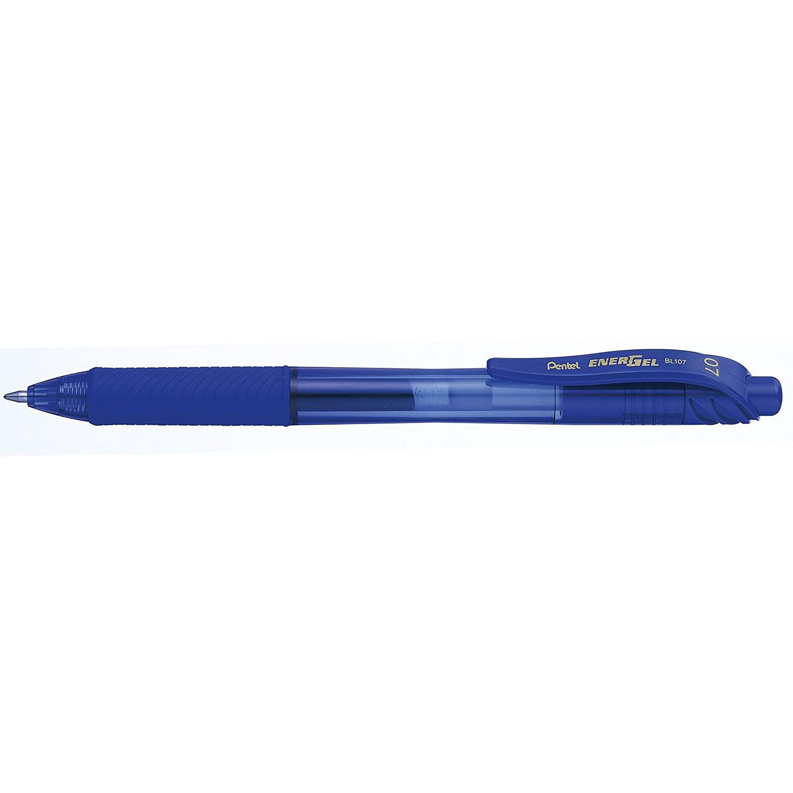 Pentel Lot de 6 stylos-billes rechargeables Noir Pointe 0,7 mm