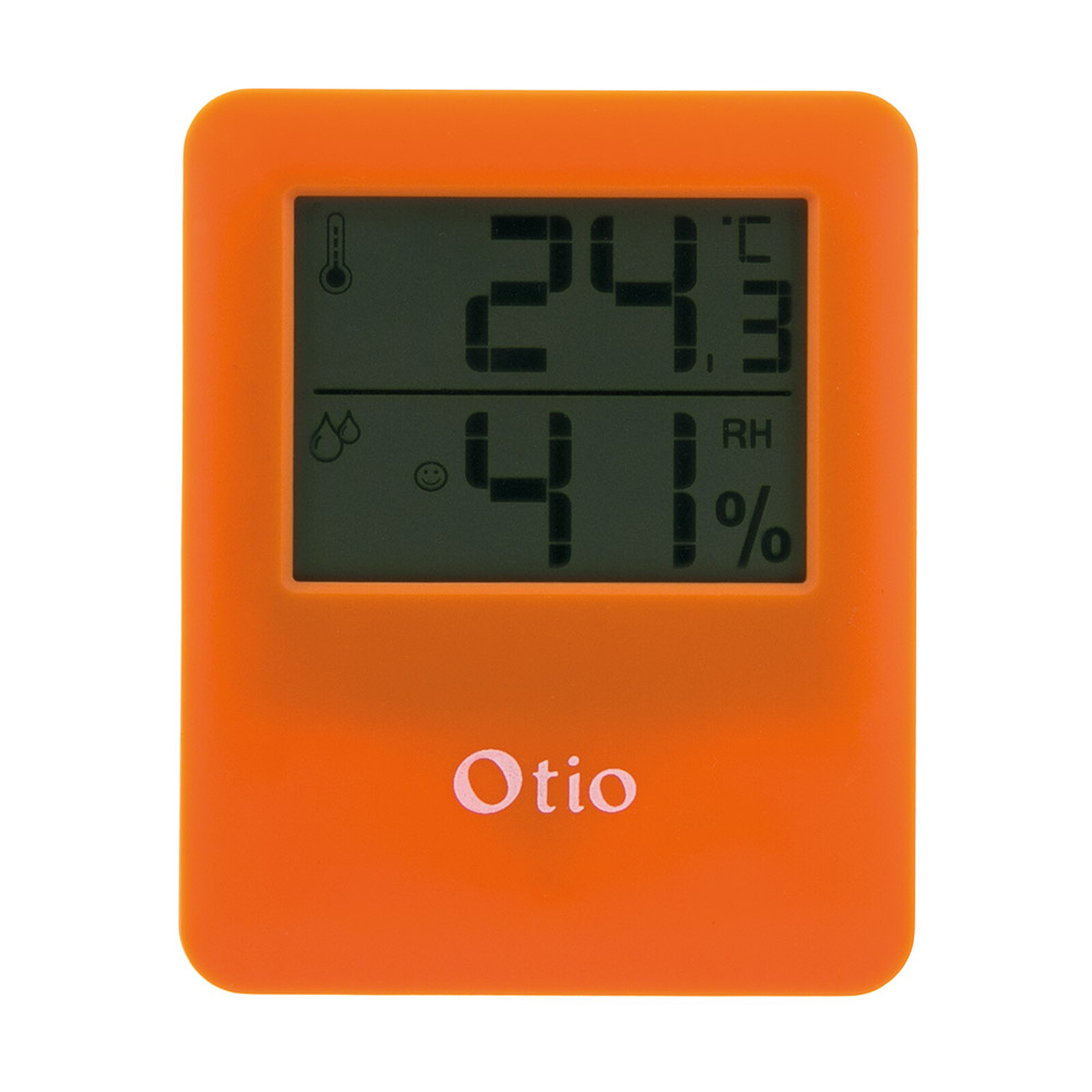 Thermomètre int/ext sans fil Noir - Otio - Station Météo - LDLC
