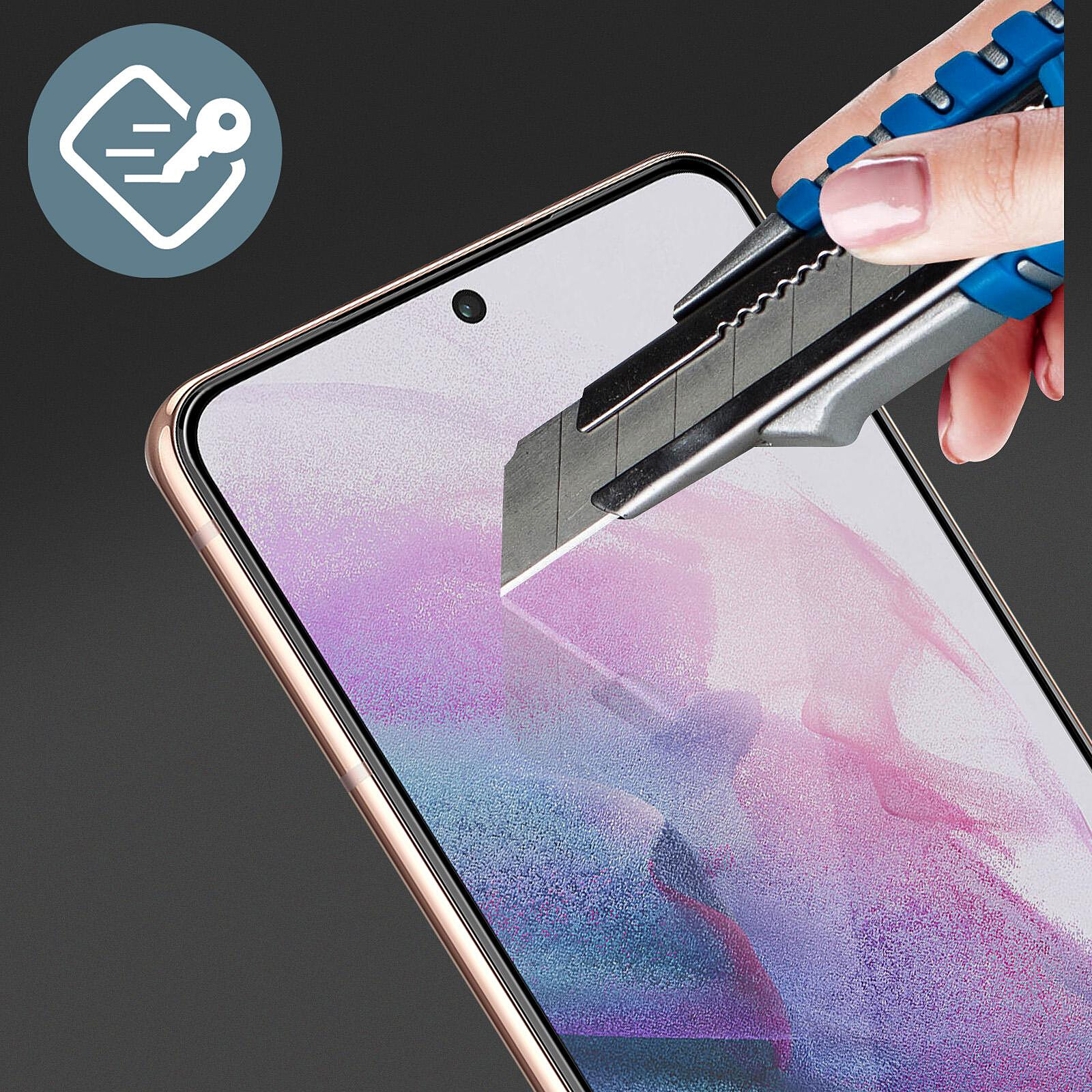 Force Glass Vitre pour iPhone 12 Pro Max Protection Ecran Résistant 9H  Anti-traces Noir - Garantie à Vie par le fabriquant - Protection écran -  LDLC