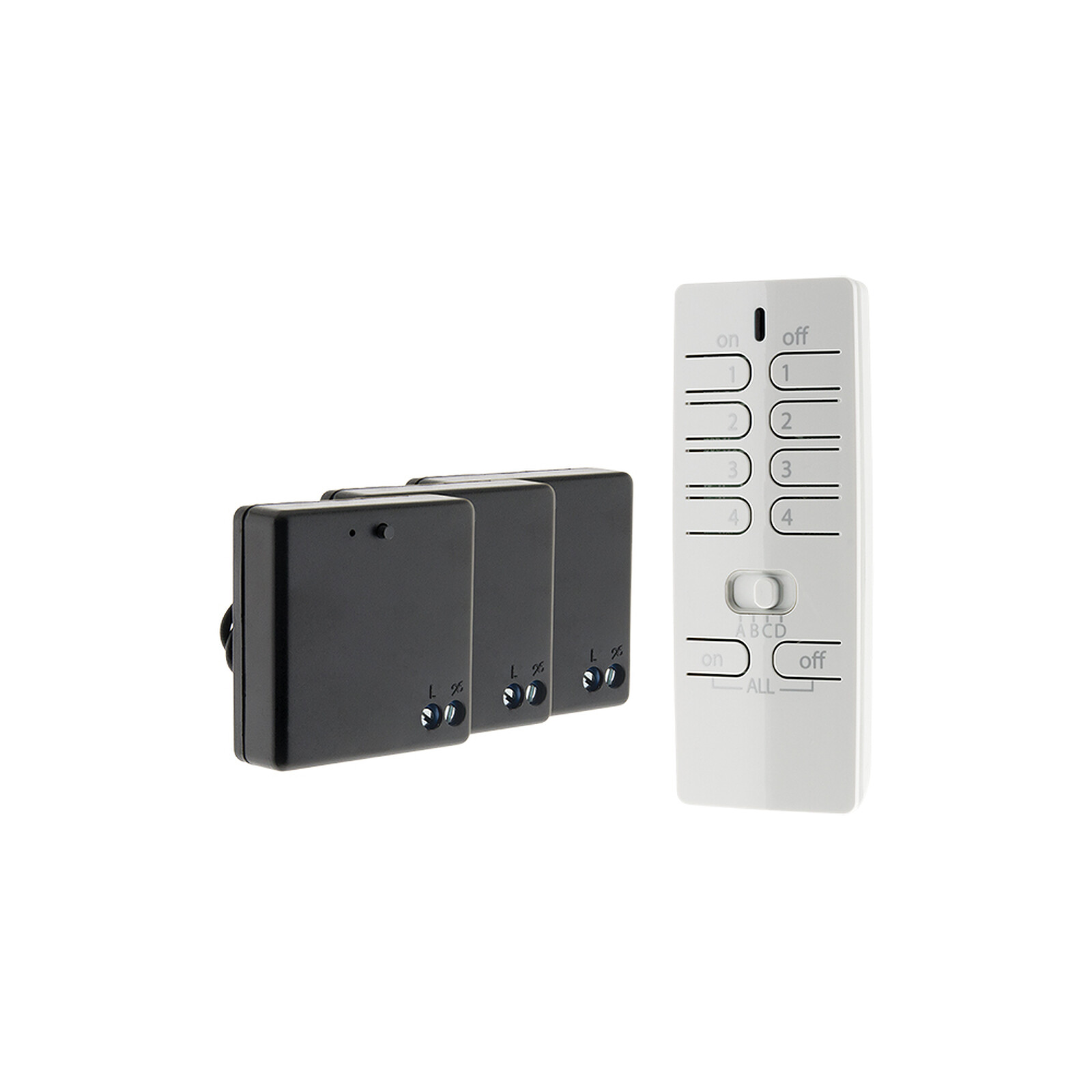 OTIO Pack éclairage connecté avec télécommande et 3 modules éclairage -  Accessoire éclairage connecté - LDLC