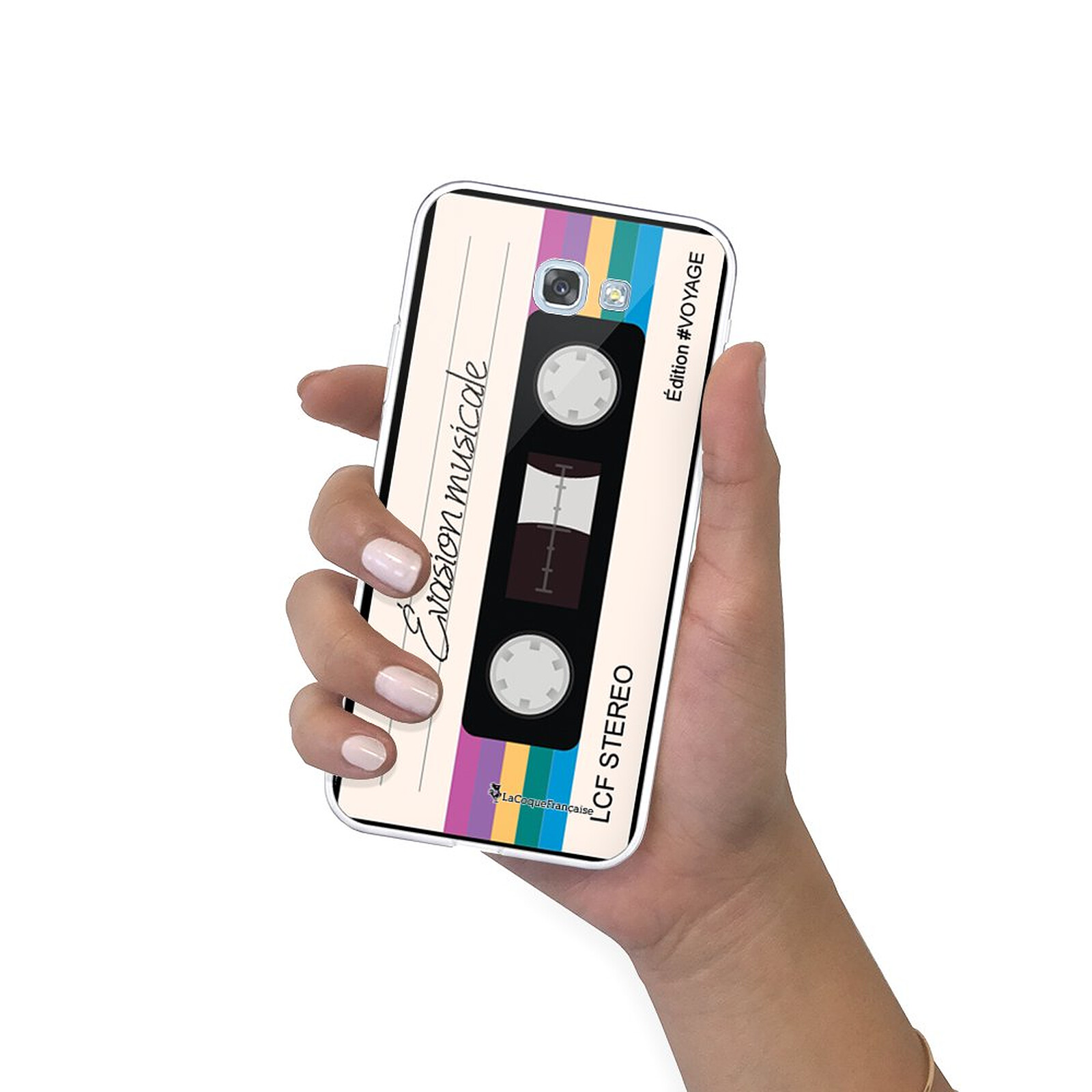 LA COQUE FRANCAISE Coque Samsung Galaxy A5 2017 360 intégrale transparente Cassette Vintage Evasion Tendance