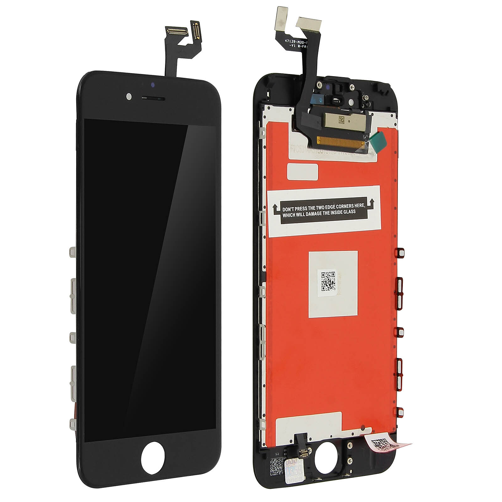 Avizar Ecran LCD iPhone 6S Vitre Tactile - Bloc écran complet Noir