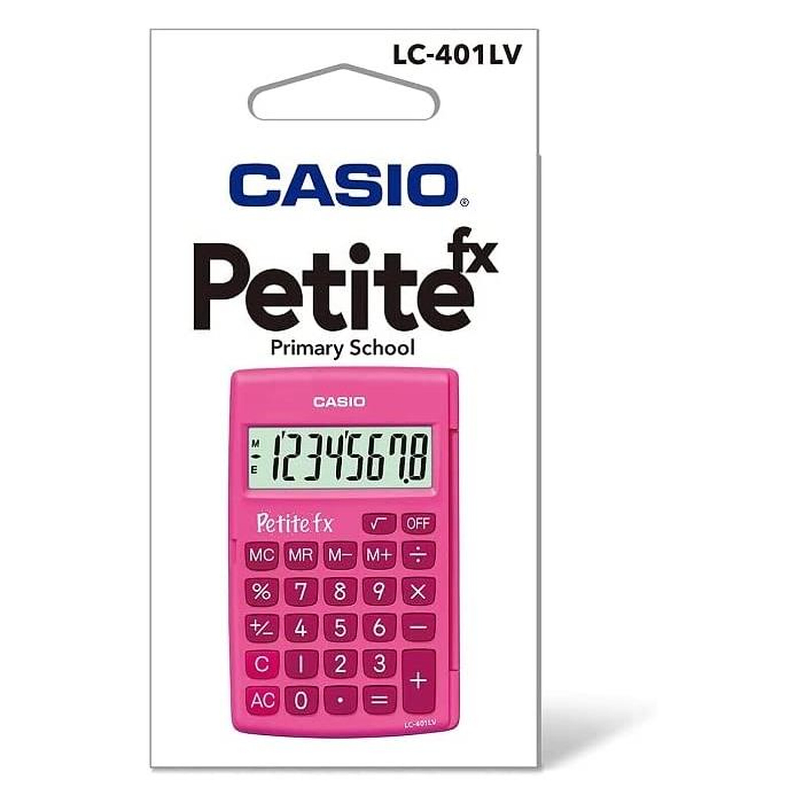 CASIO Petite FX Calculatrice Scolaire 8 chiffres Rose LC-401LV-PK -  Calculatrice - LDLC