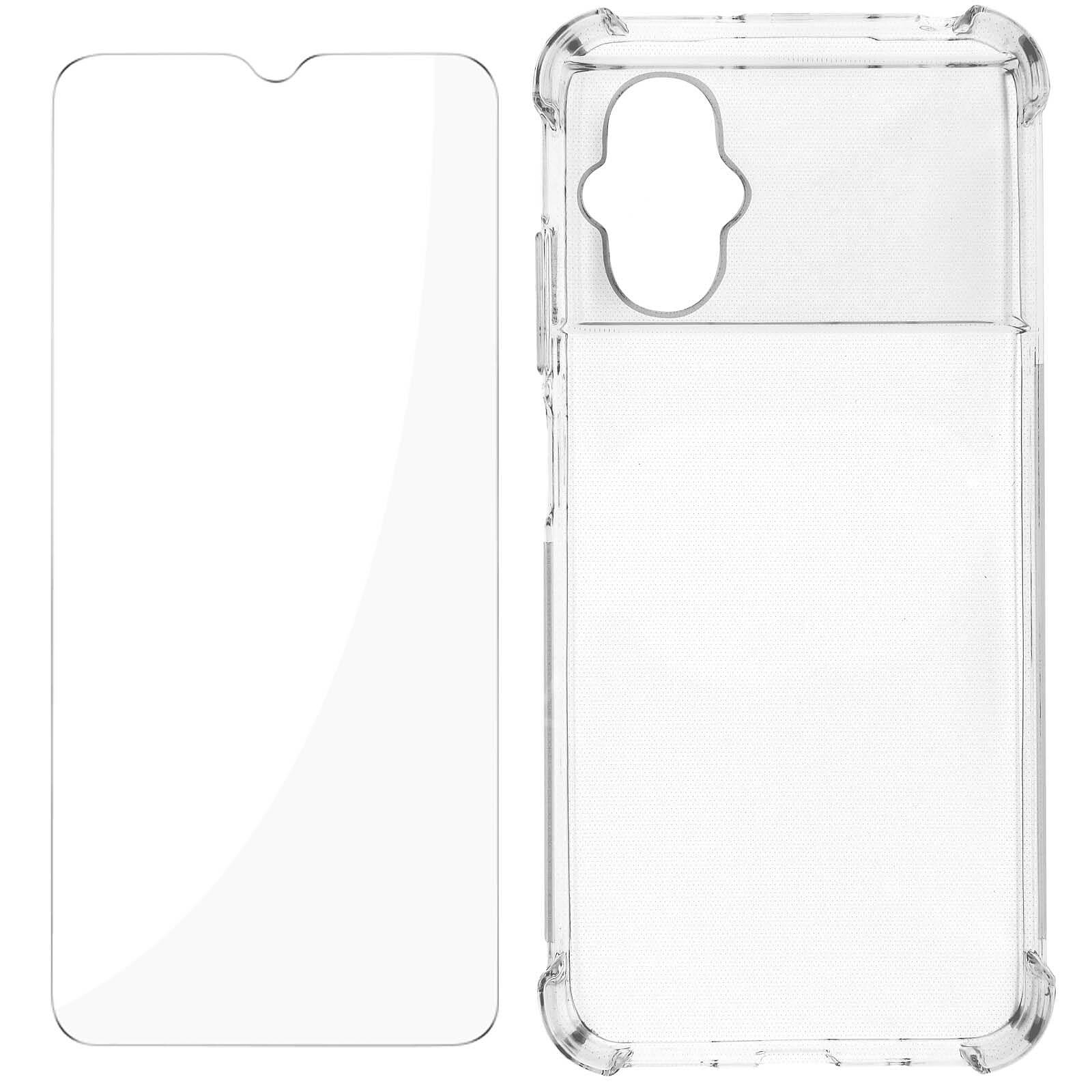 Pack Moxie 1 Housse TPU transparente + 1 verre trempé 2.5D Apple iPhone 15  Pro