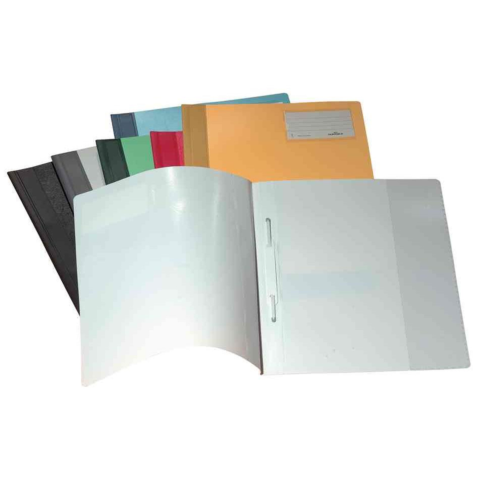 Couverture Translucide Coloris Vert et Dos Opaque Vert Lot de 25 Durable 268005 Duralux Chemise à Lamelles Format A4 