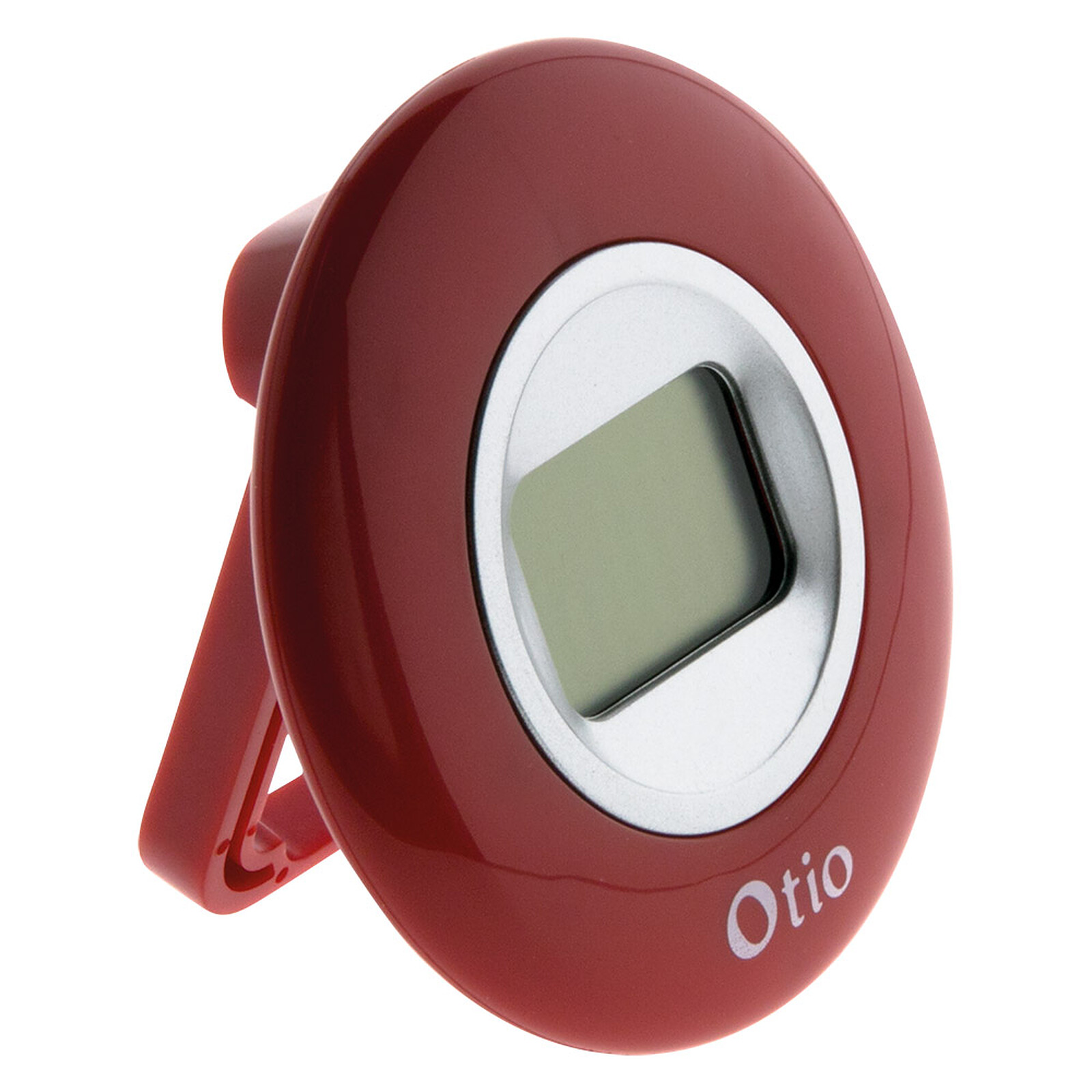 Thermomètre d'intérieur rouge - Otio - Station Météo - LDLC