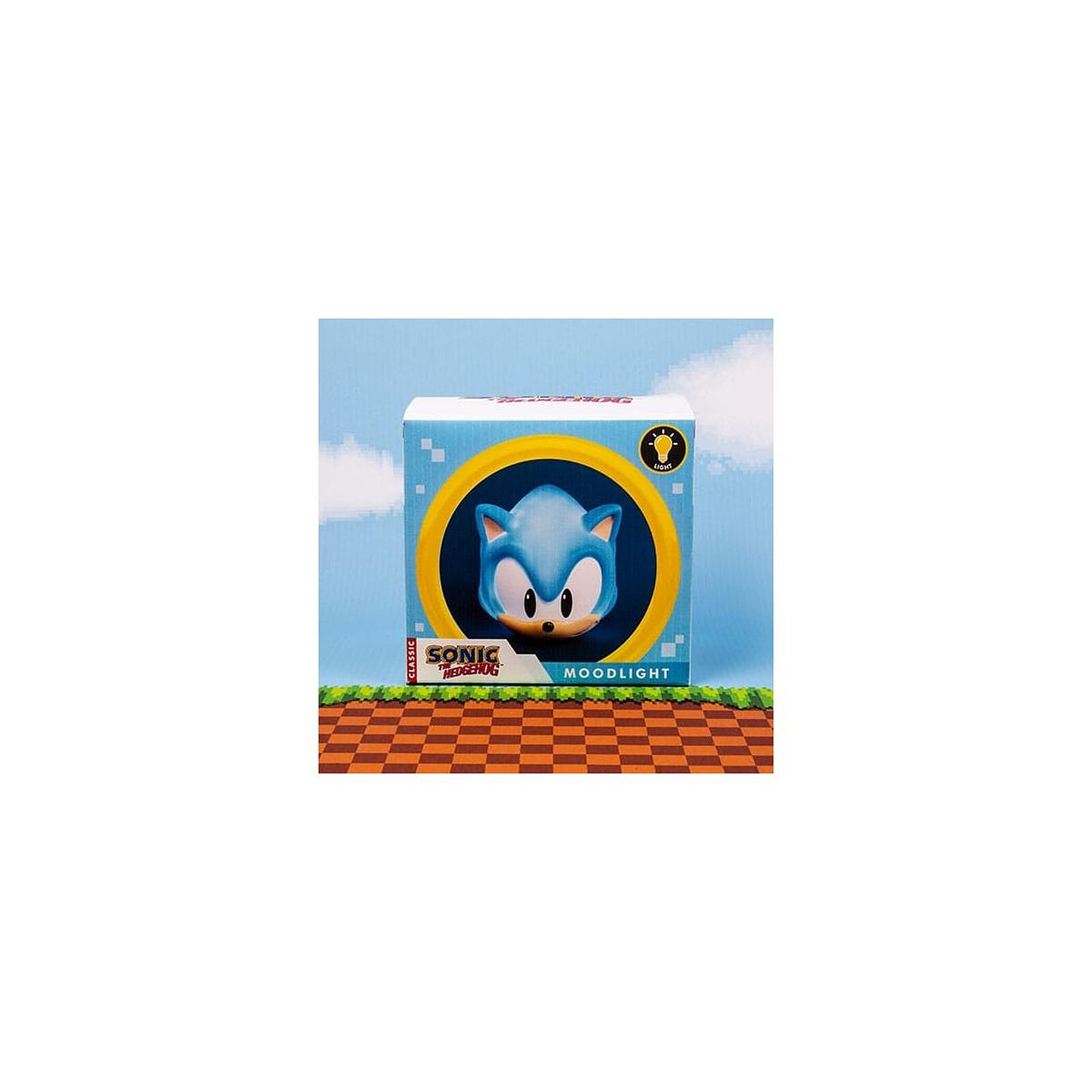 Sonic the Hedgehog - Lampe d'ambiance Sonic Head 12 cm - Lampe - LDLC