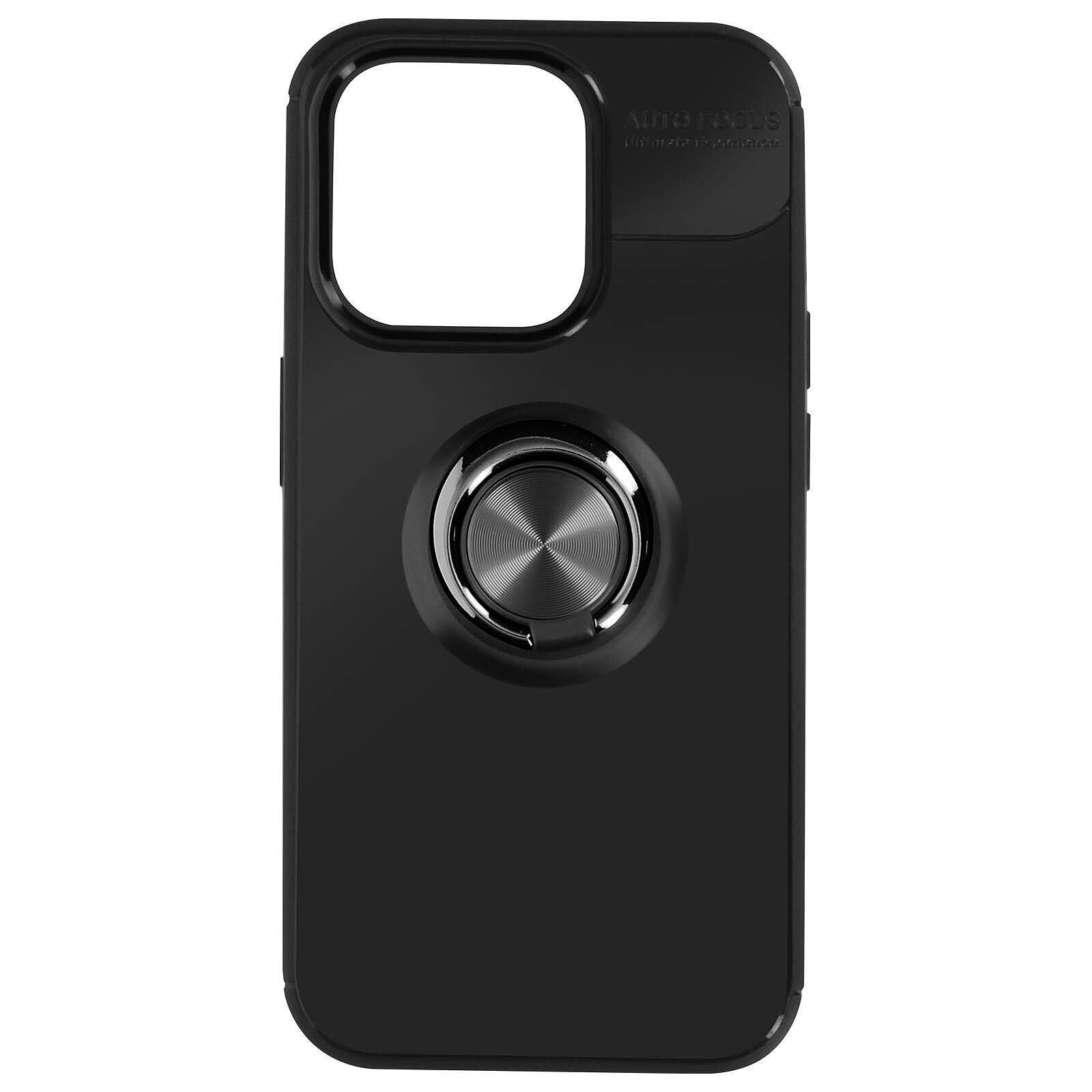 Avizar Coque iPhone 11 Pro Max Silicone Bloc Caméra Couvert Transparent  Contour Noir Chromé - Coque téléphone - LDLC