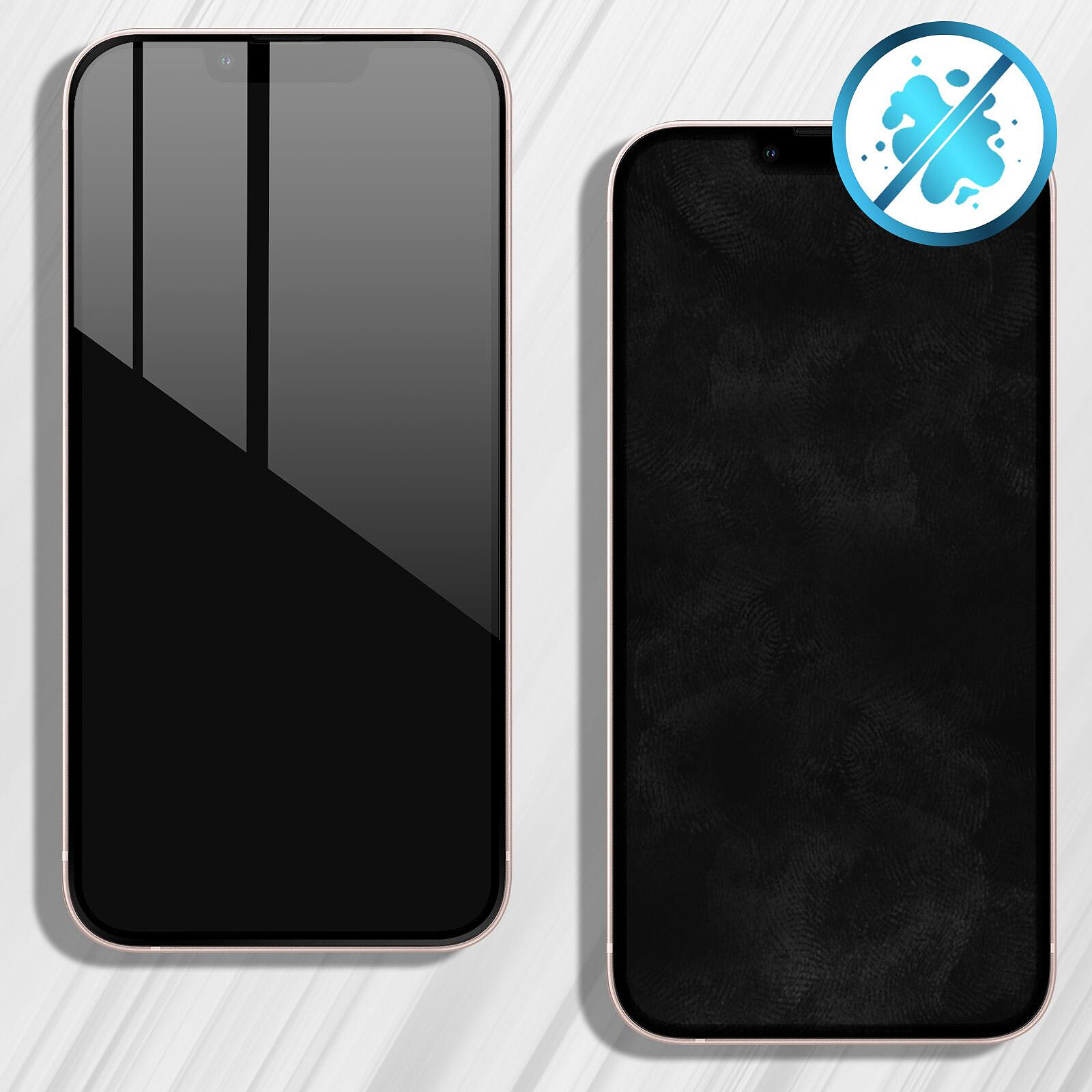 Avizar Film iPhone XR Protection écran verre trempé bords biseautés Contour  Noir - Protection écran - LDLC
