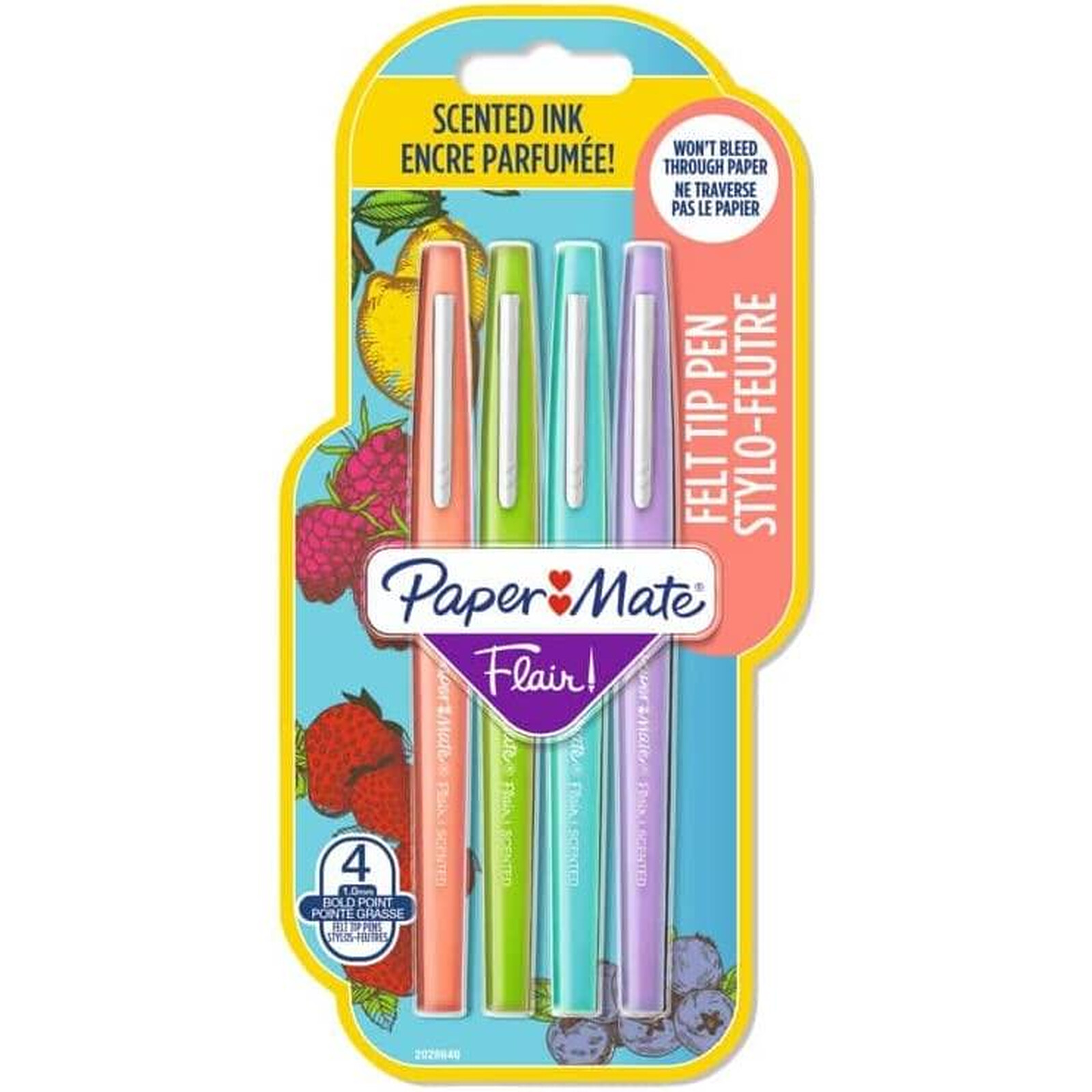 Stylo Feutre Paper Mate Flair  4 couleurs