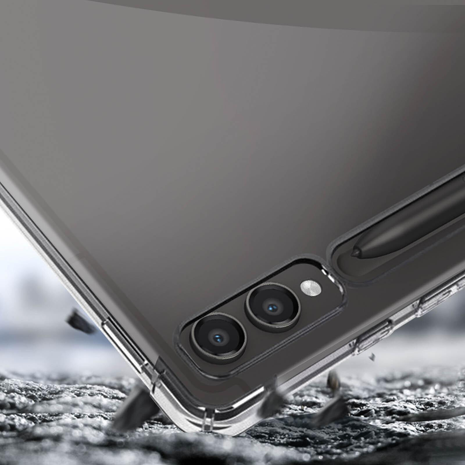 Avizar Coque Pour Samsung Galaxy Tab S5e Silicone Flexible Coins