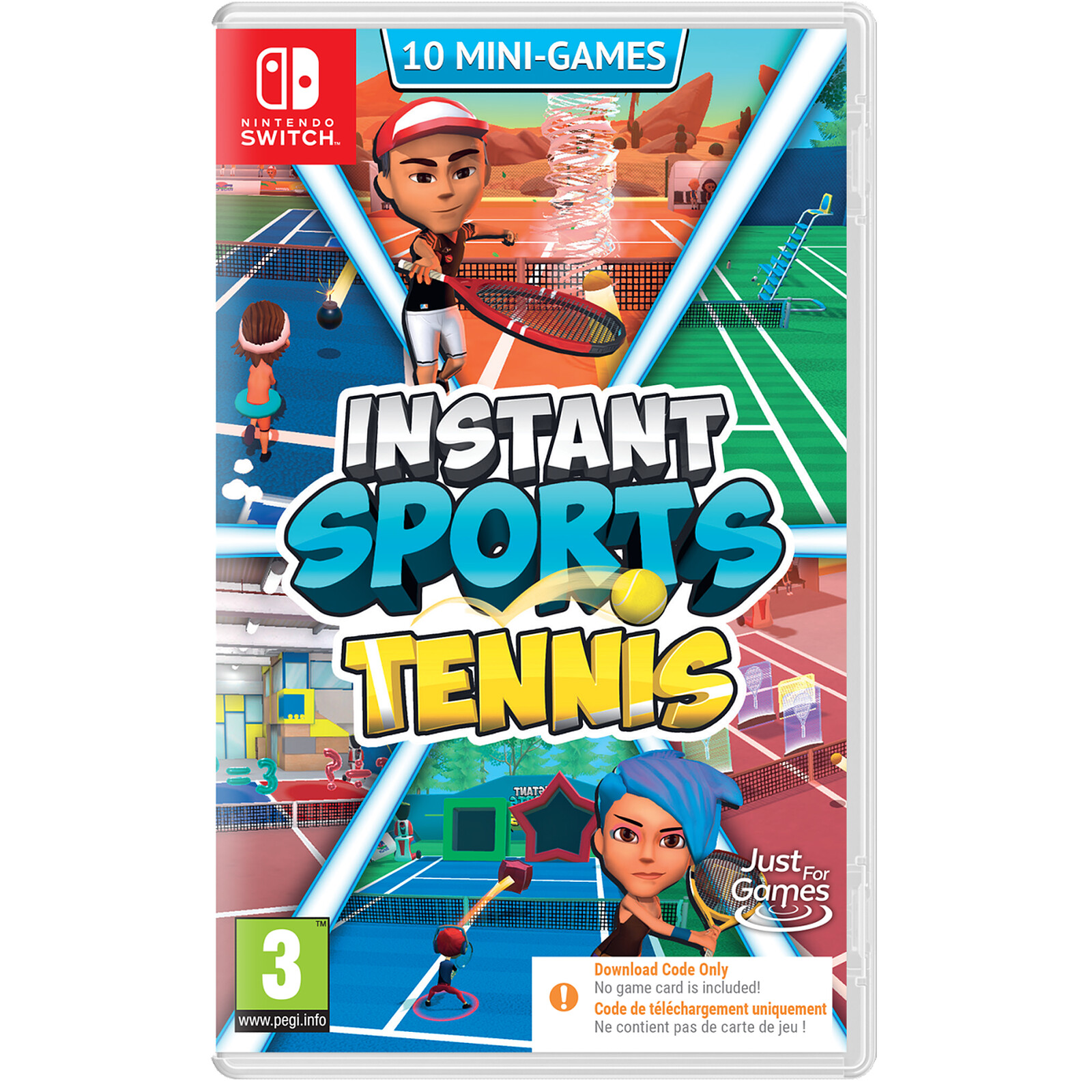 Instant Sports Tennis Nintendo SWITCH (Code de téléchargement
