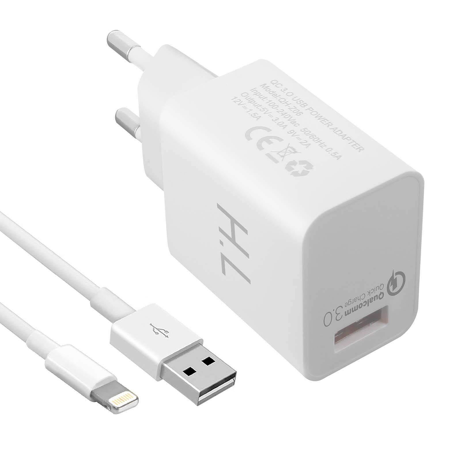Generic Chargeur IPhone Original Apple Fast+Cable 1M Blanc Charger