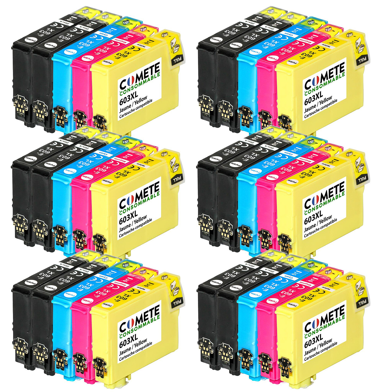 Epson 603 Multipack - Pack de 4 - noir, jaune, cyan, magenta