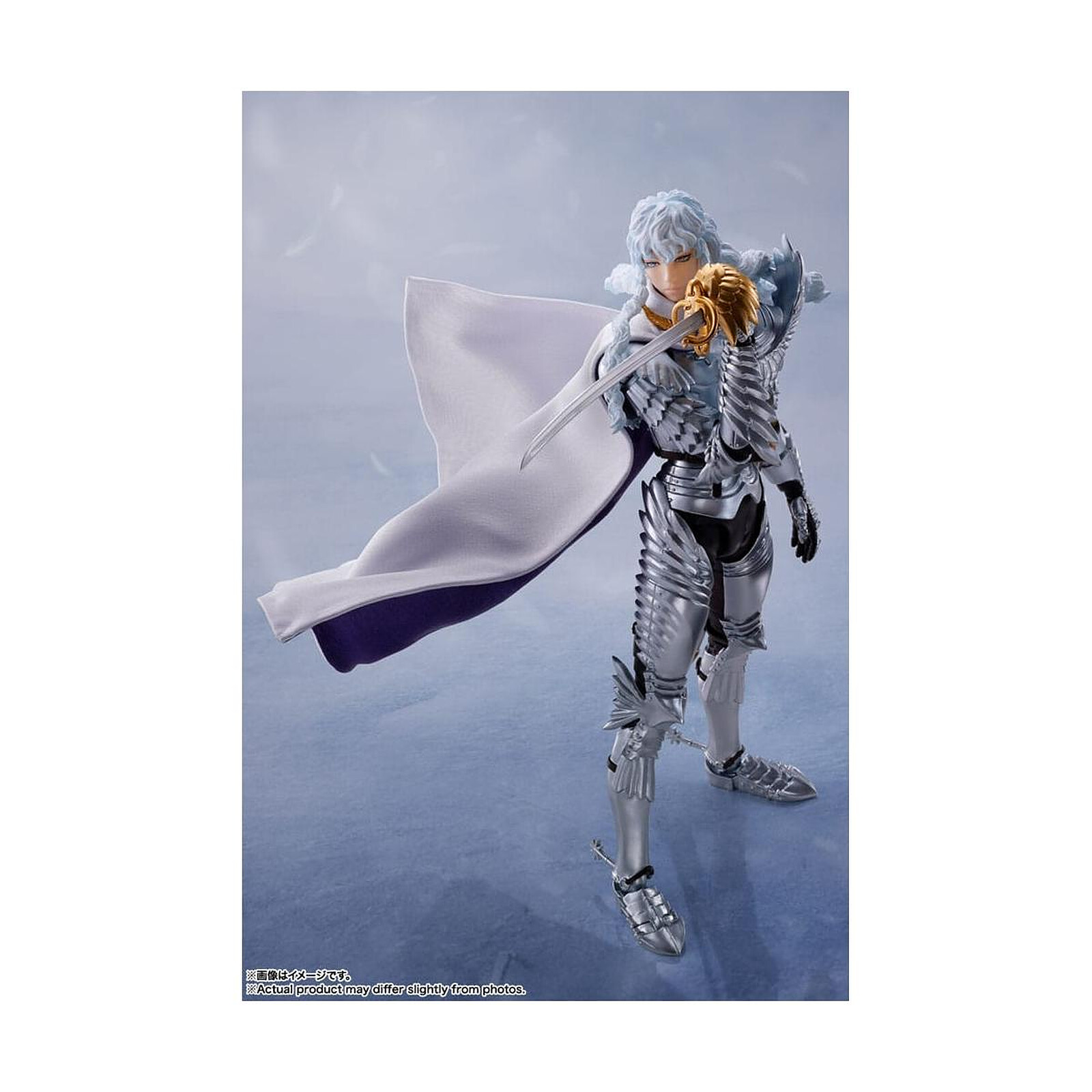 Berserk - Figurine S.H. Figuarts Griffith (Hawk of Light) 15 cm - Figurines  - LDLC
