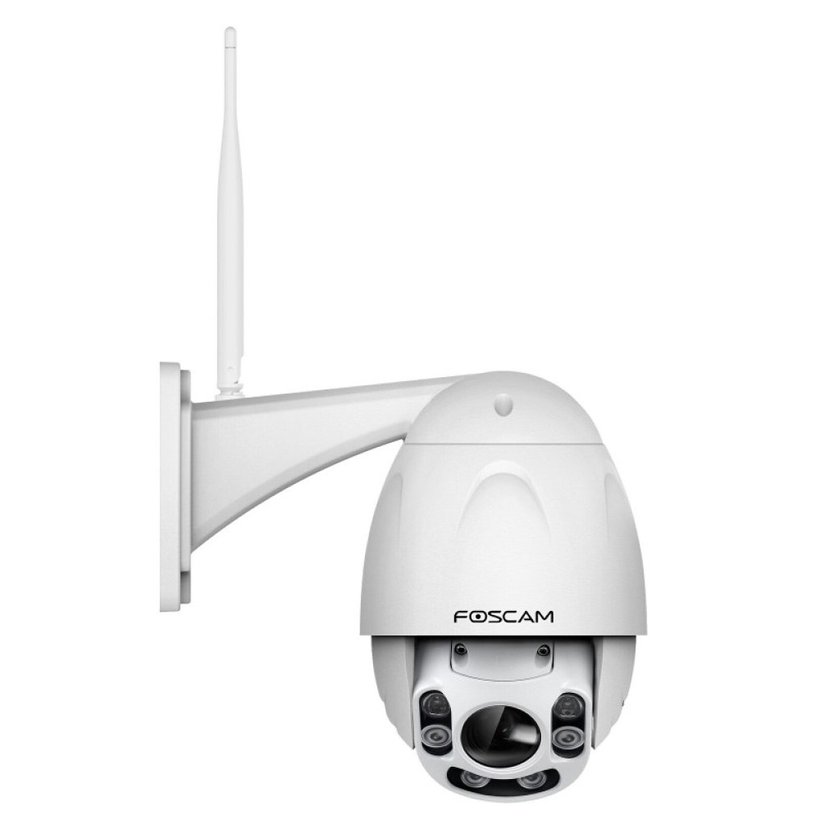 Caméra de surveillance IP WIFI dôme extérieure HD 4MP FF 2.8mm blanche