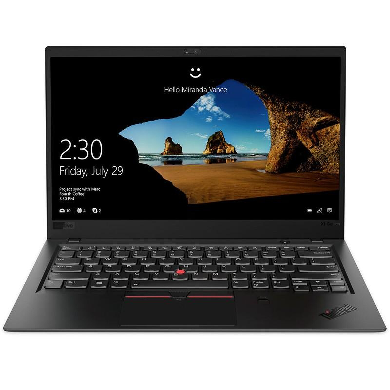Lenovo ThinkPad X1 Carbon (6th Gen) (X1-6TH-i5-8350U-FHD-10585) ·  Reconditionné