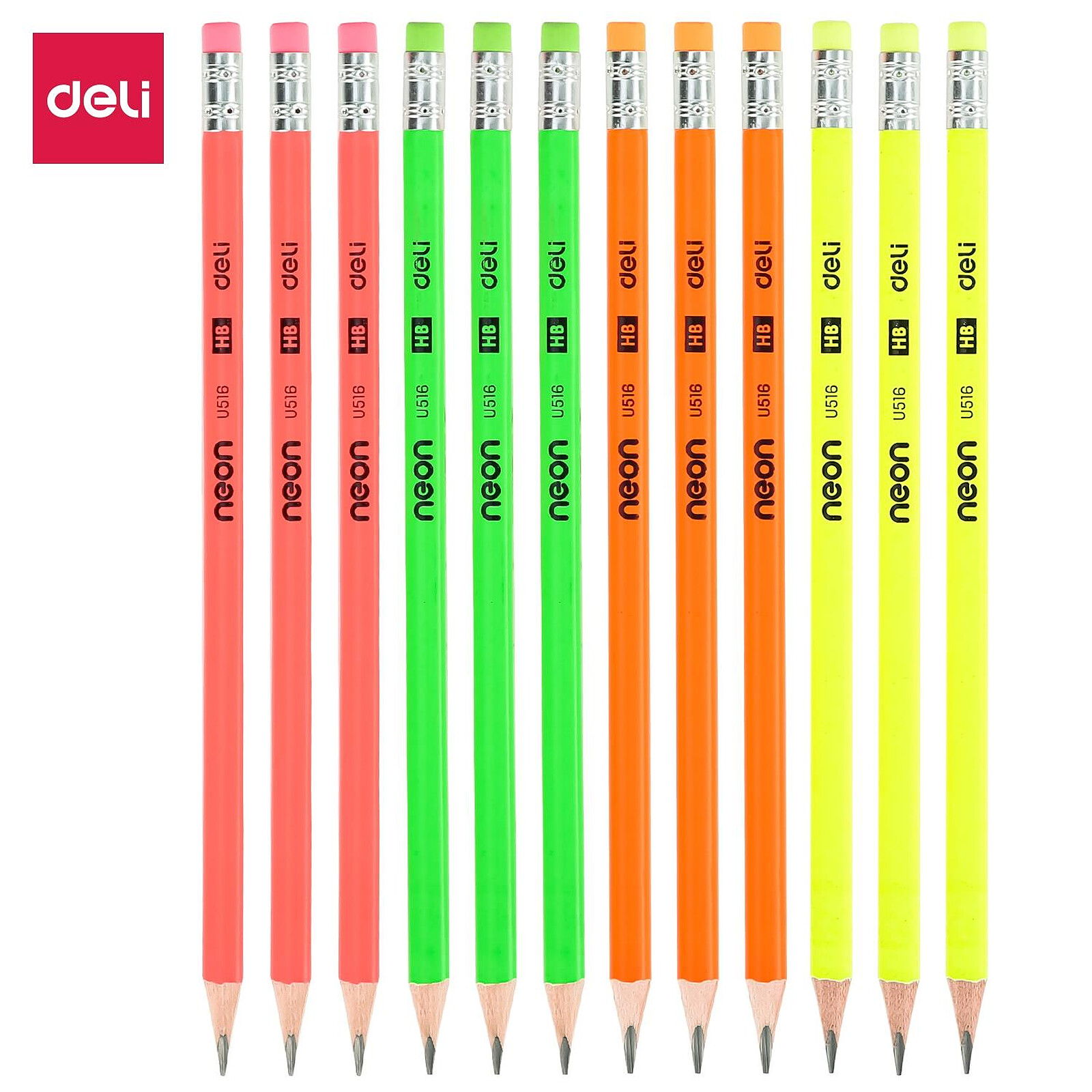 LYRA Pot de 48 crayons de couleur ergonomiques triangulaires