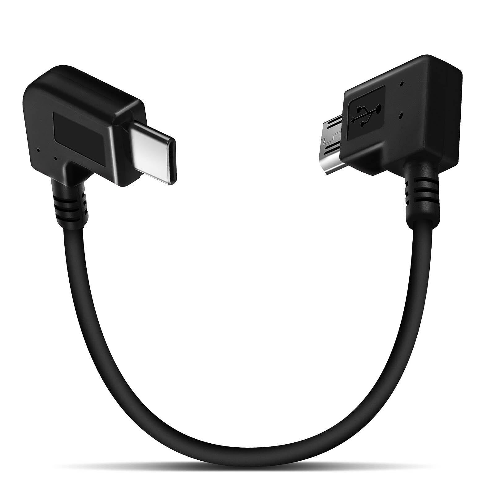 Câble USB C Court 30CM, Cable USB C Charge Rapide 3A Nylon Tressé Chargeur  Type
