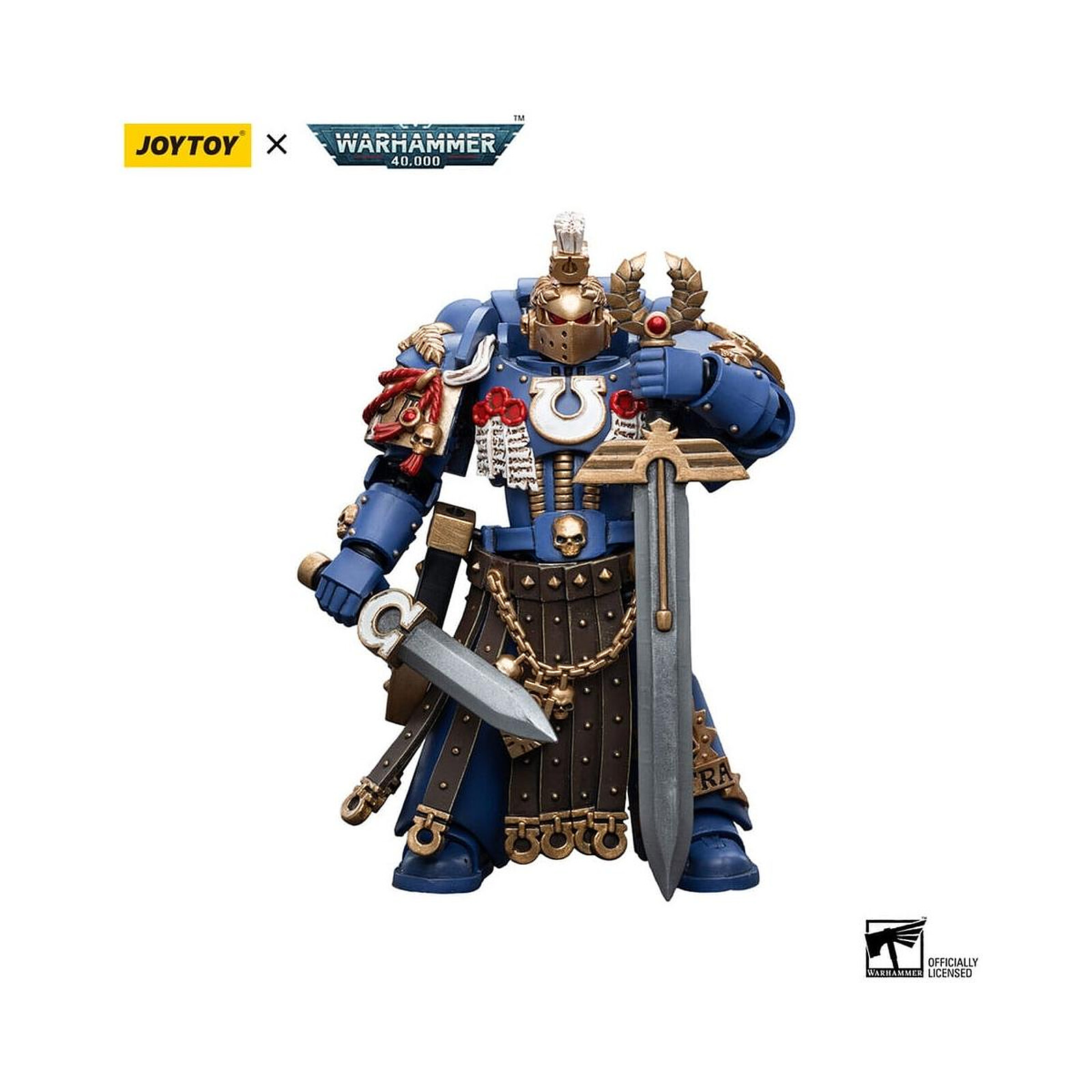 Warhammer 40k - Figurine 1/18 Ultramarines Honour Guard Chapter Champion 12  cm - Figurines - LDLC