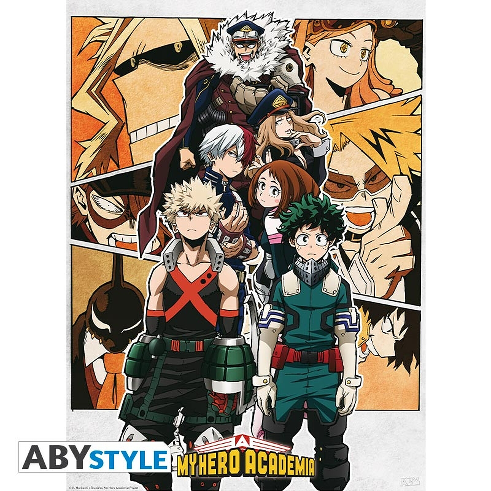 Artworks Set 2 Chibi Posters 52x38 My Hero Academia ABYstyle 